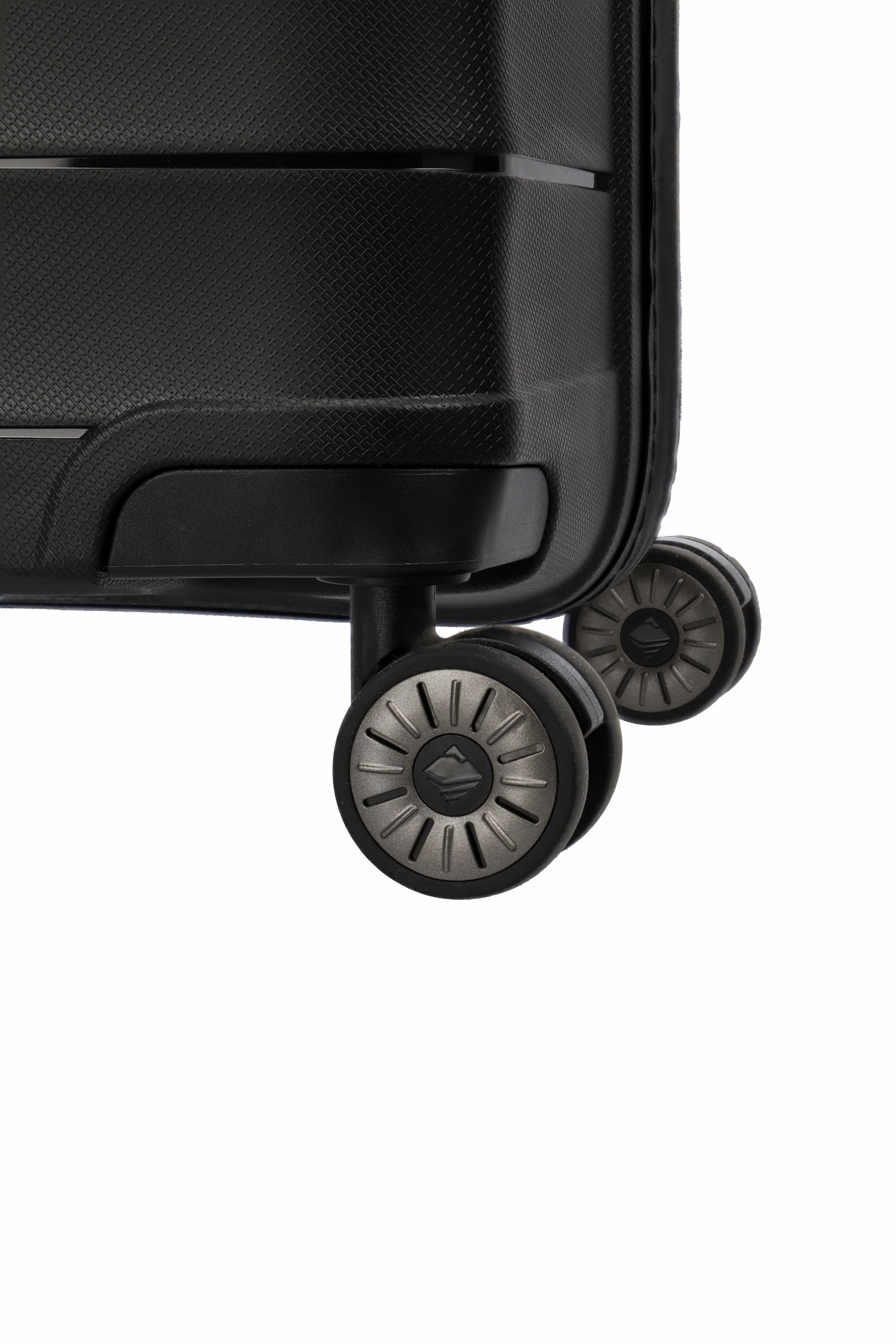 Travelite Koffer Mooby 4 Rollen Trolley L 77 cm  Schwarz