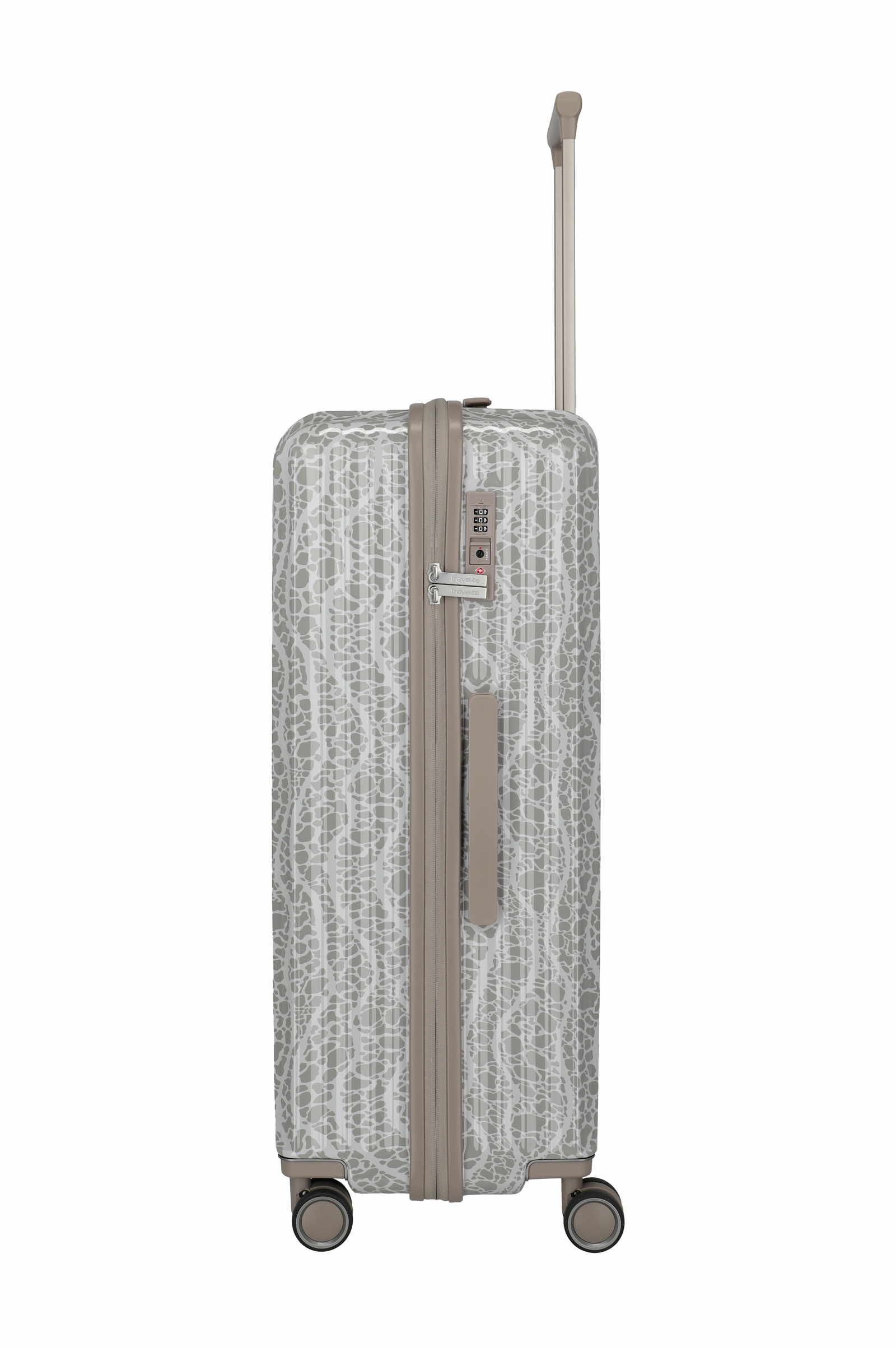 Travelite Lascana Edition ABS L 76 cm mit 4 Rollen Champagner