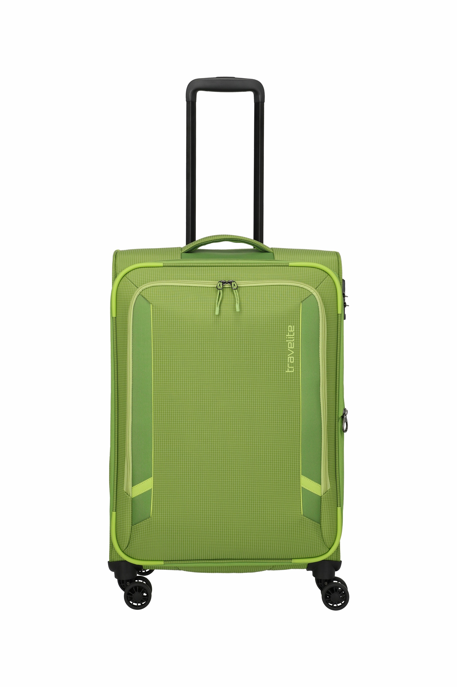 Travelite Trolley Corsiica M 67 cm mit 4 Rollen Fresch Green