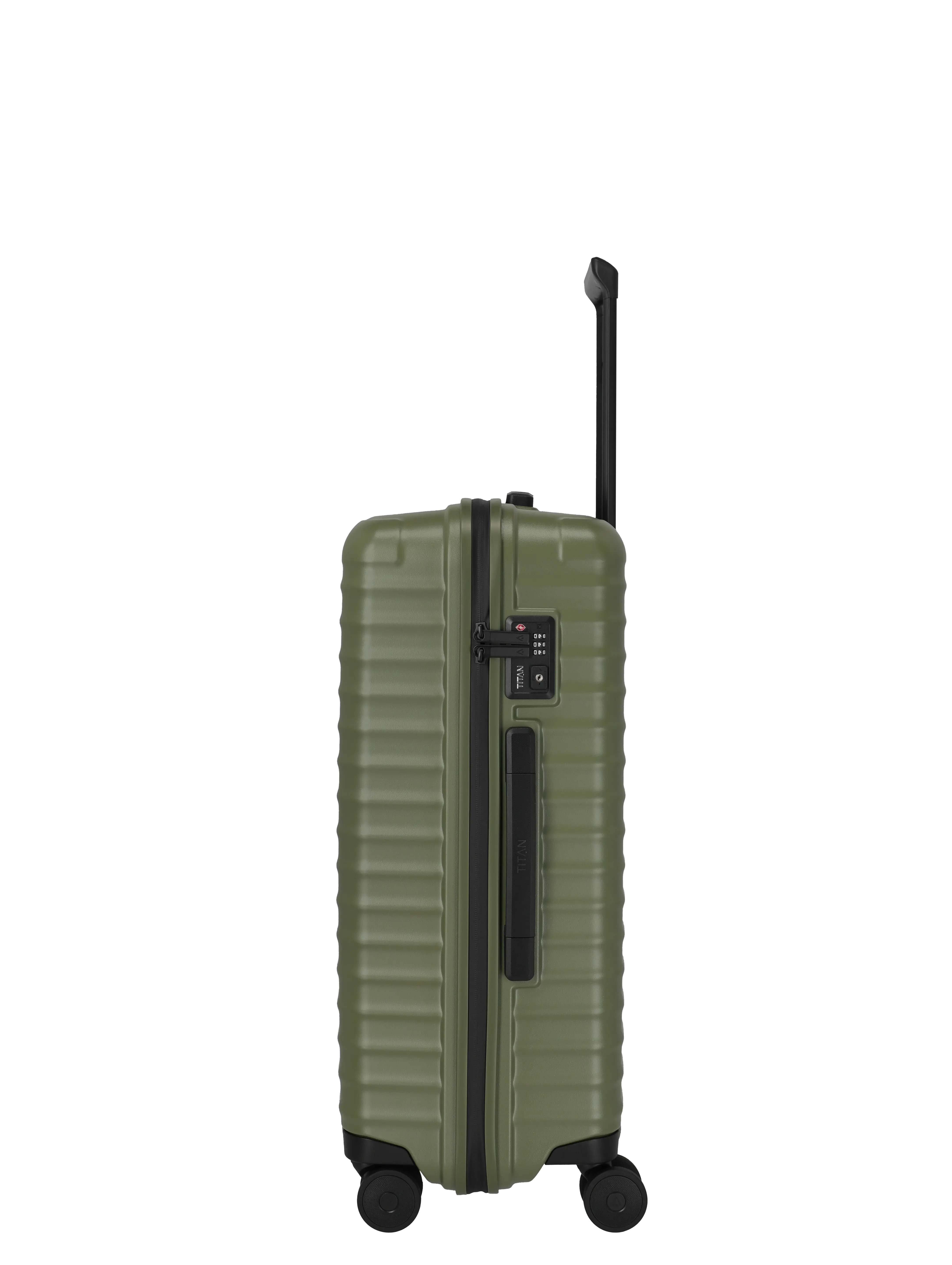 TITAN Trolley UPGRADE M+ 69 cm mit 4 Rollen Forest Green