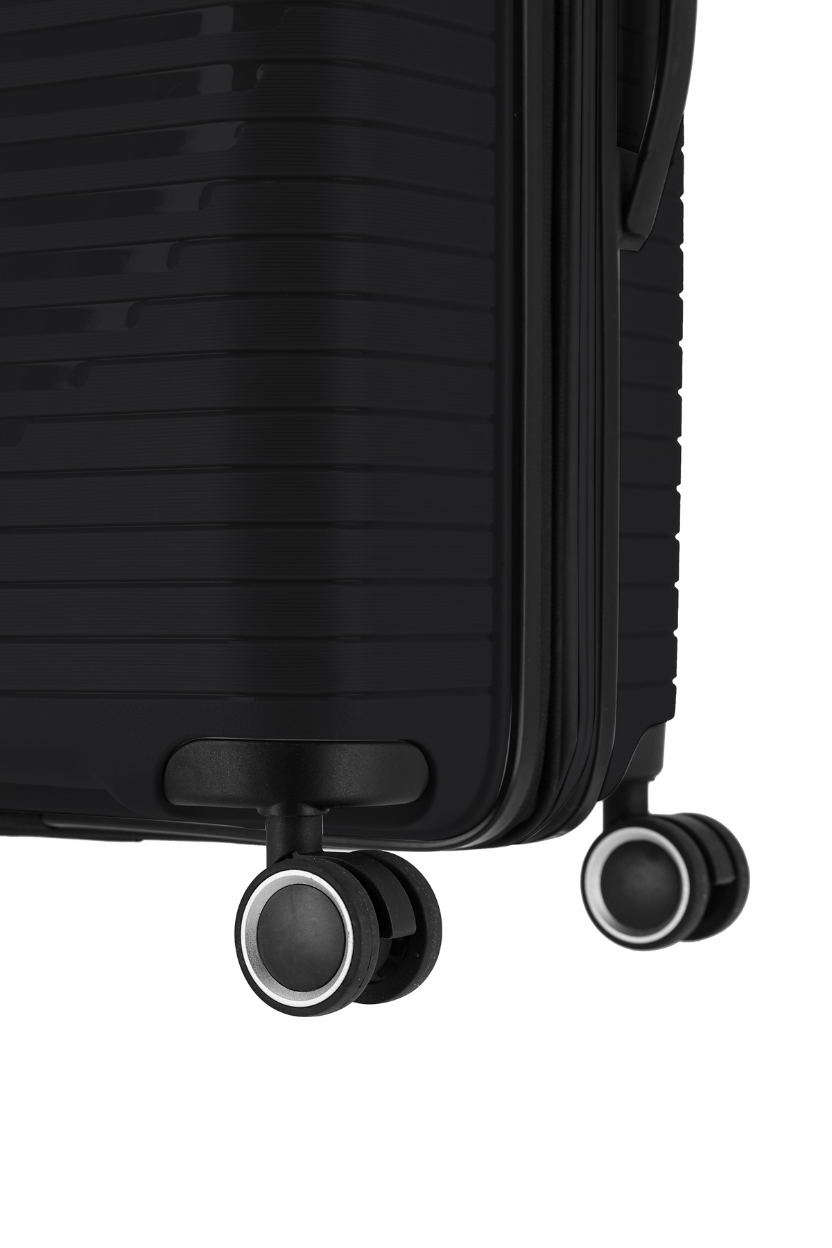 Travelite Koffer Orbita 4 Rollen Trolley M 67 cm Dehnfalte Schwarz