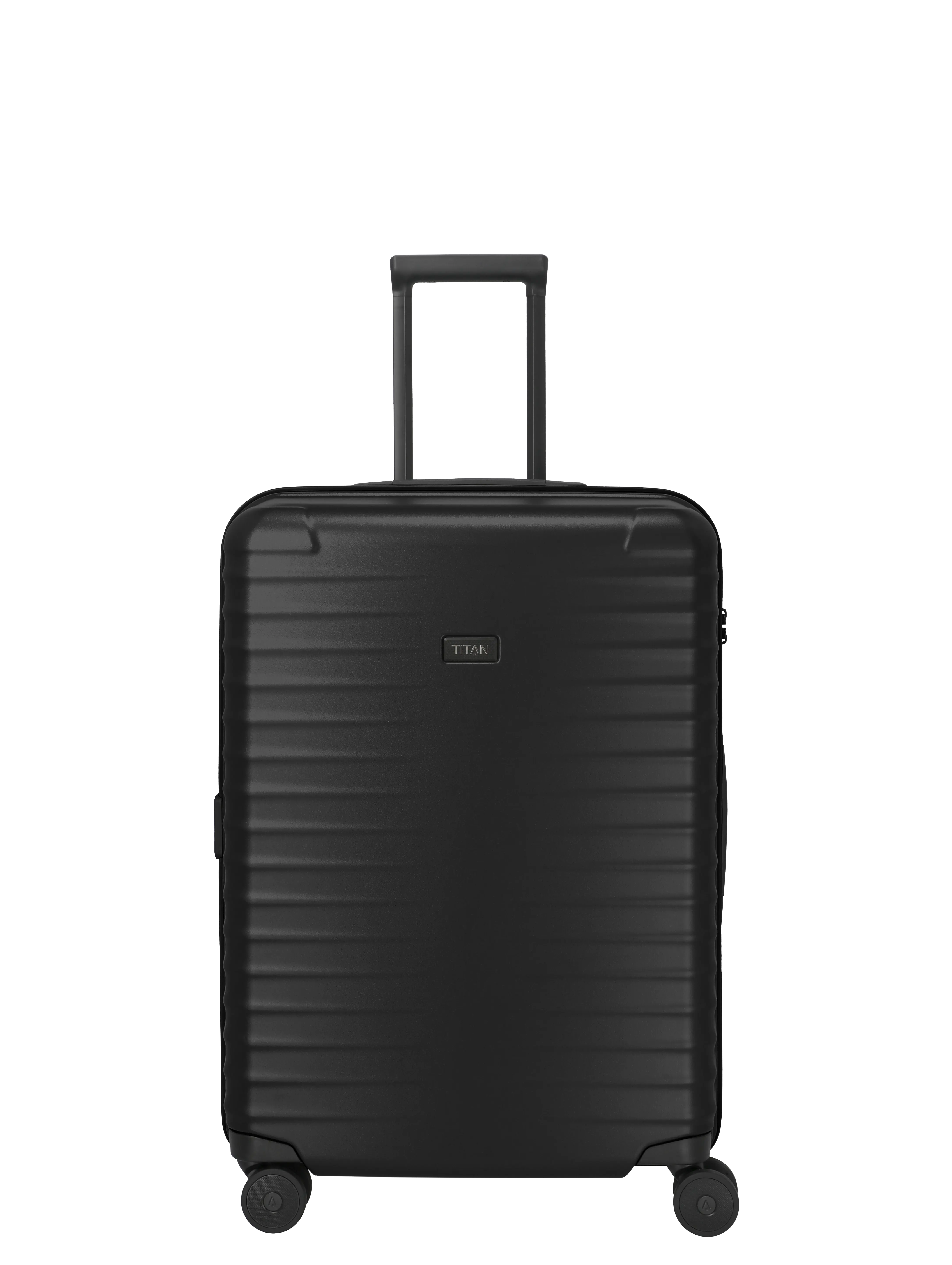 TITAN Trolley UPGRADE M+ 69 cm mit 4 Rollen Nightshade Black