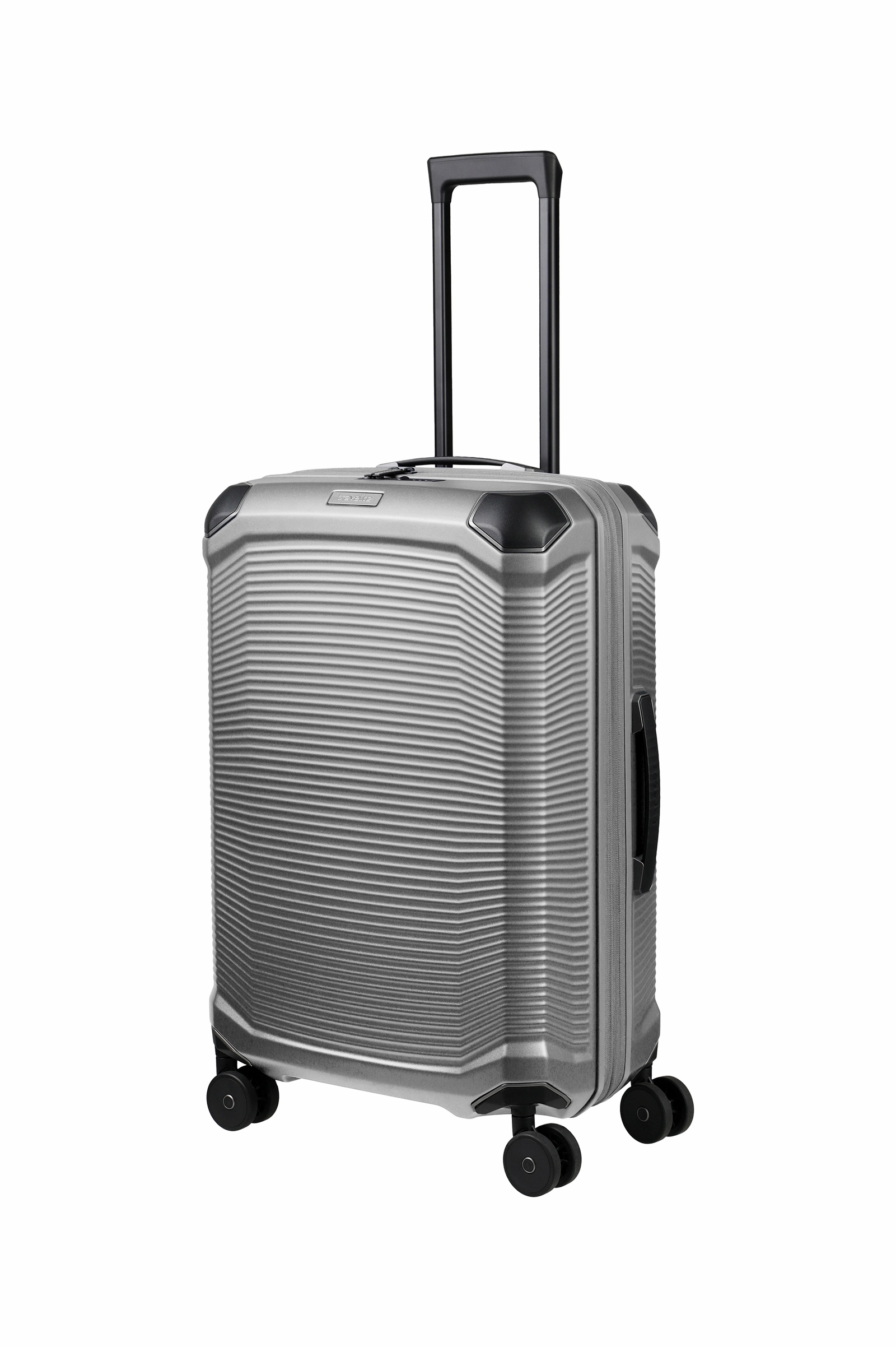 Travelite Koffer Trolley Millenium M 67 cm 4 Rollen Silber