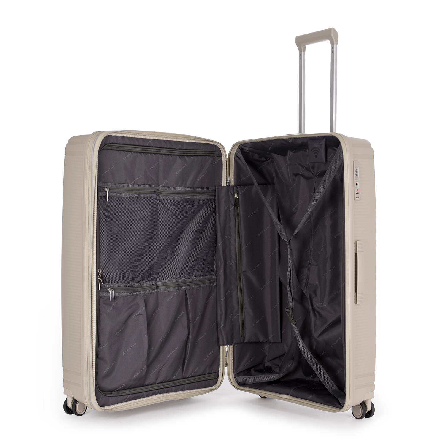 Stratic Straw-T Koffer L 76 cm mit 4 Rollen Sand