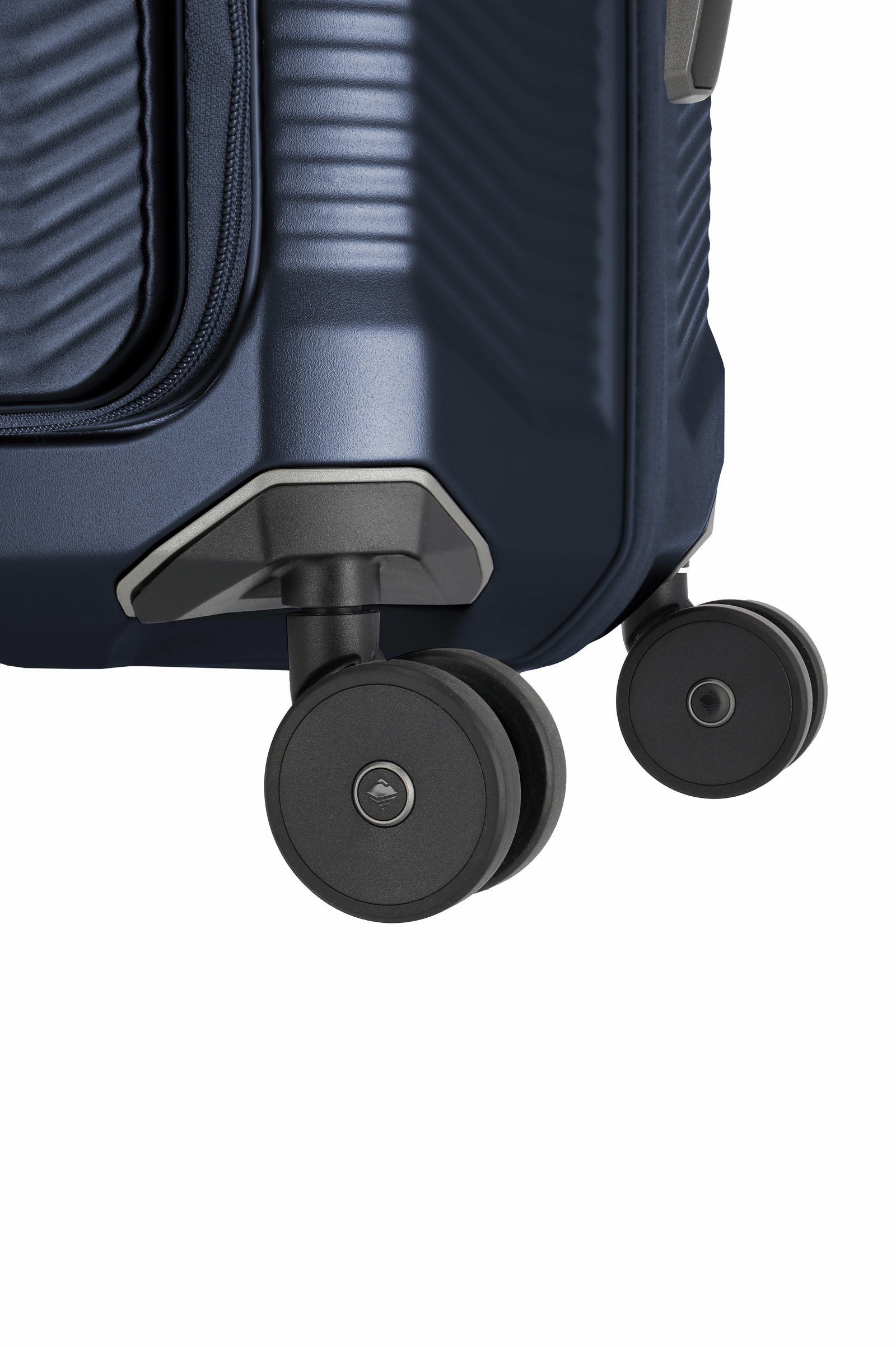 Travelite Koffer Trolley Millenium Vortasche 55 cm S+ 4 Rollen Navy