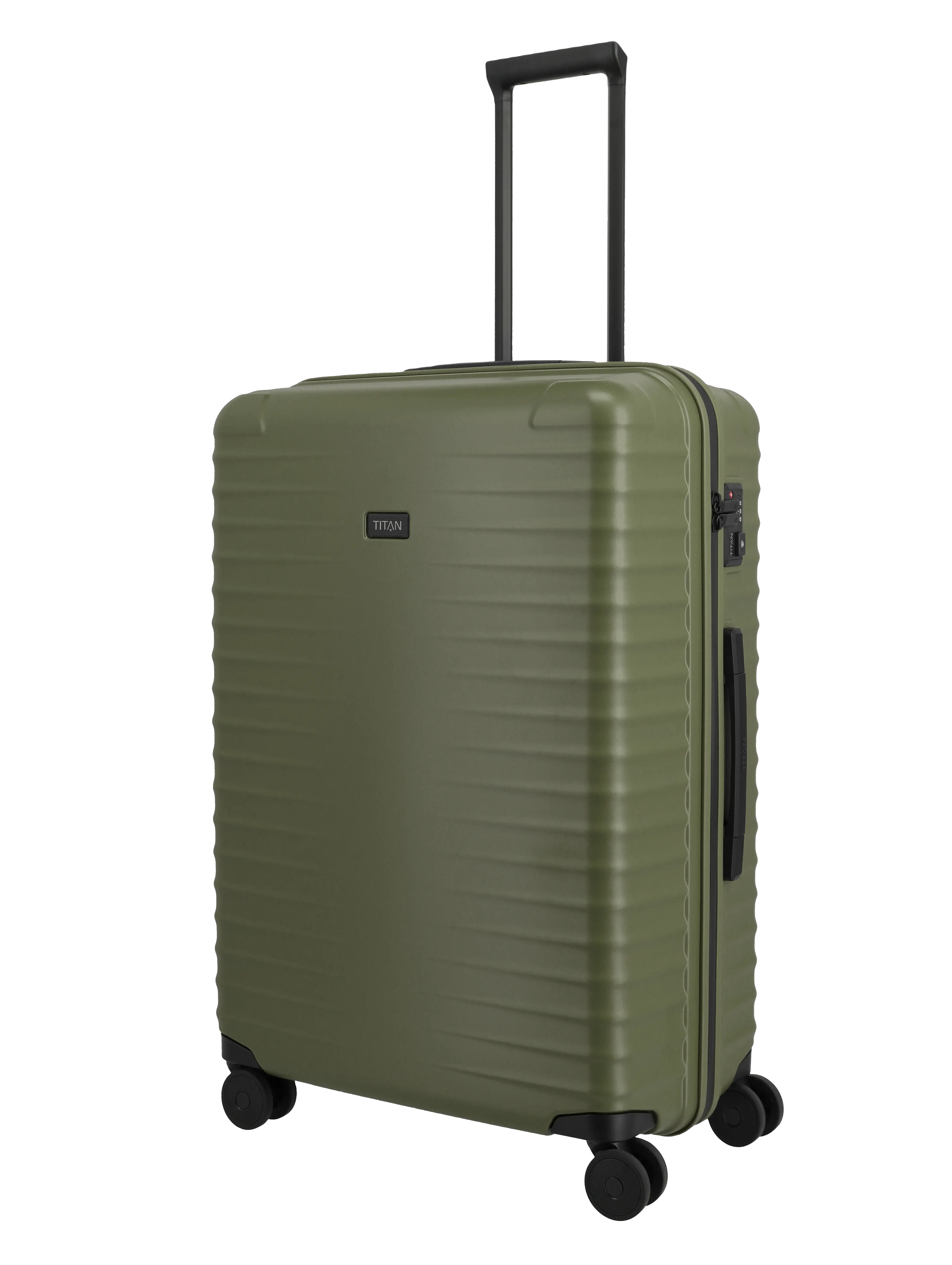 TITAN Trolley UPGRADE L 75 cm mit 4 Rollen Forest Green