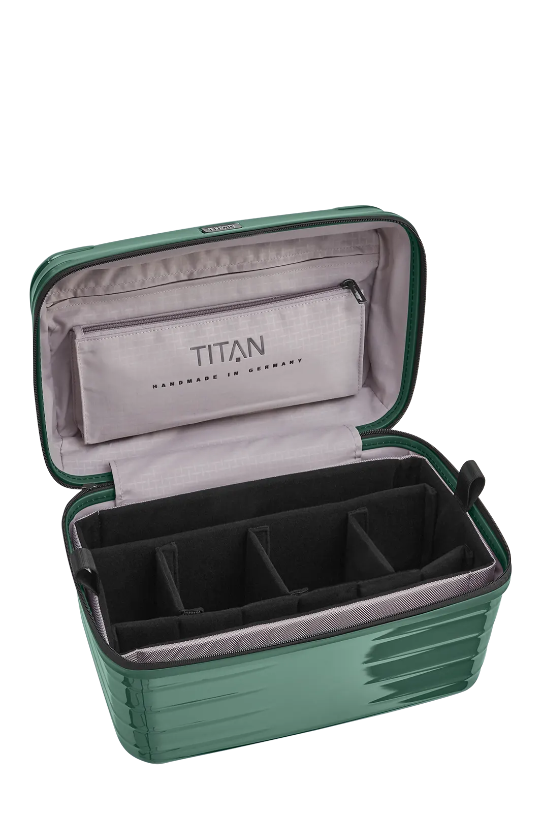 Titan LITRON Kosmetikkoffer Beautycase Traubengrün