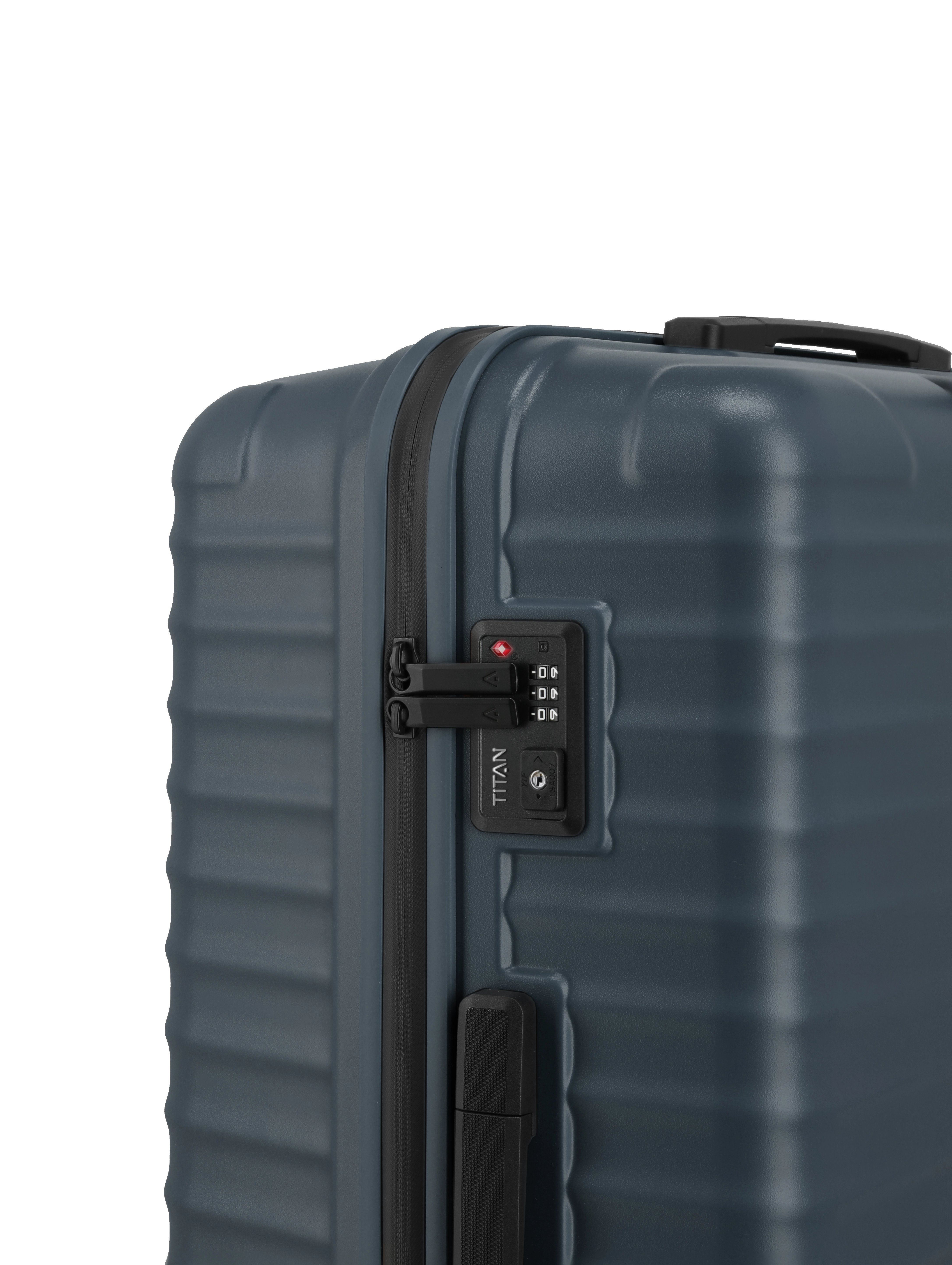 TITAN Trolley UPGRADE L 75 cm mit 4 Rollen Midnight Blue