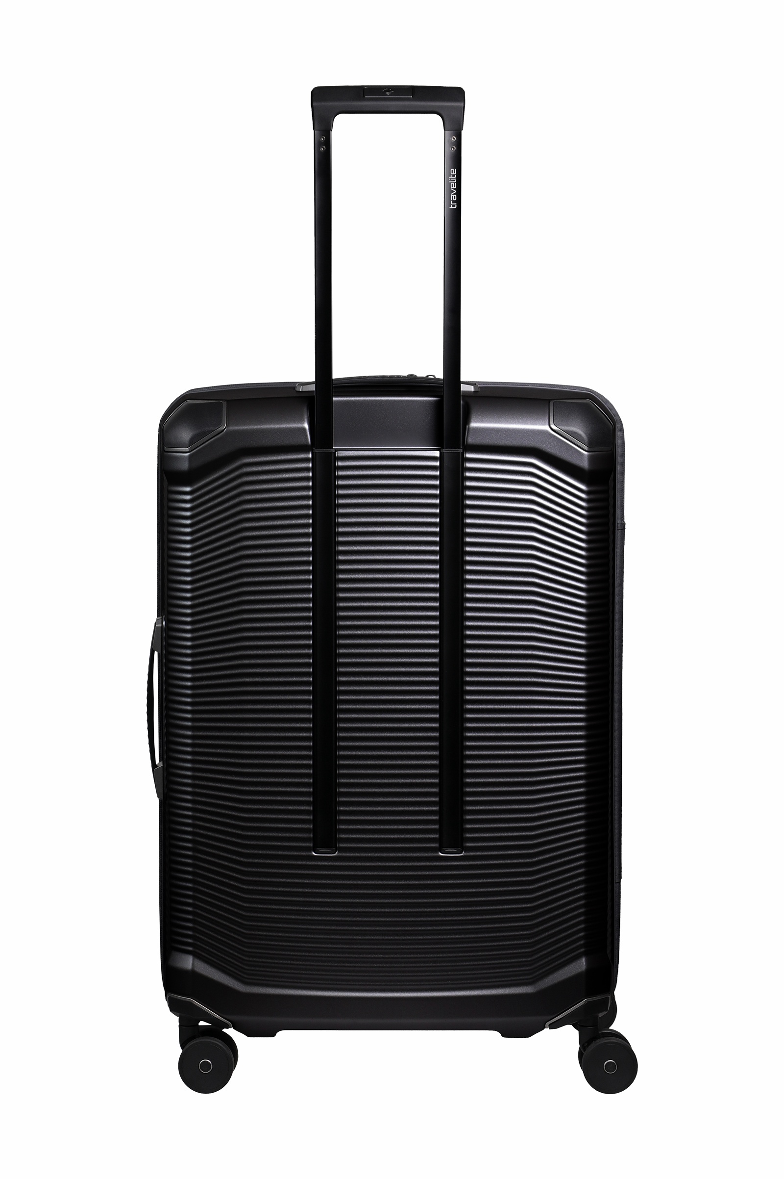 Travelite Koffer Trolley Millenium L 76 cm 4 Rollen Schwarz