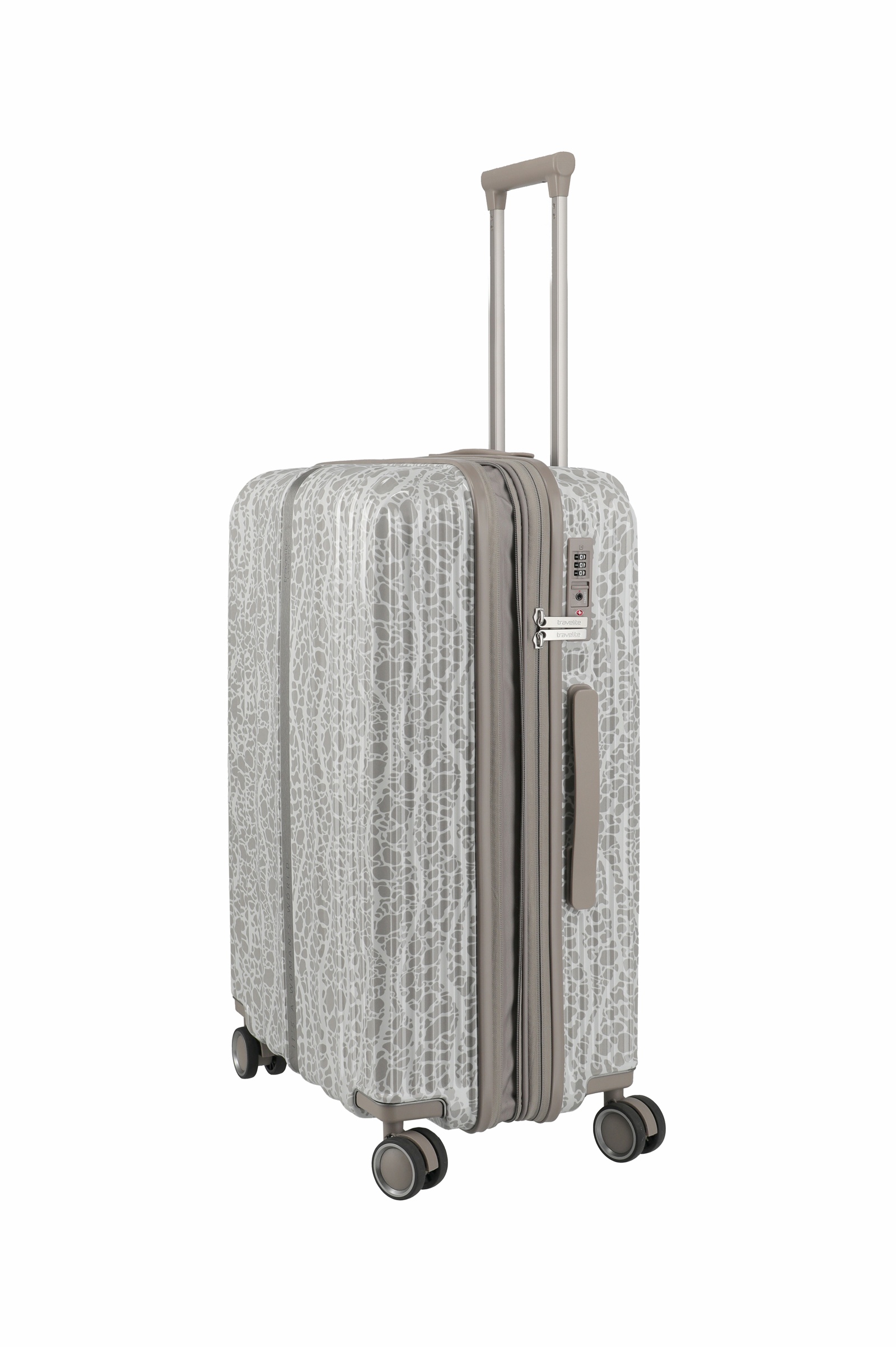 Travelite Lascana Edition ABS M 65 cm mit 4 Rollen Champagner