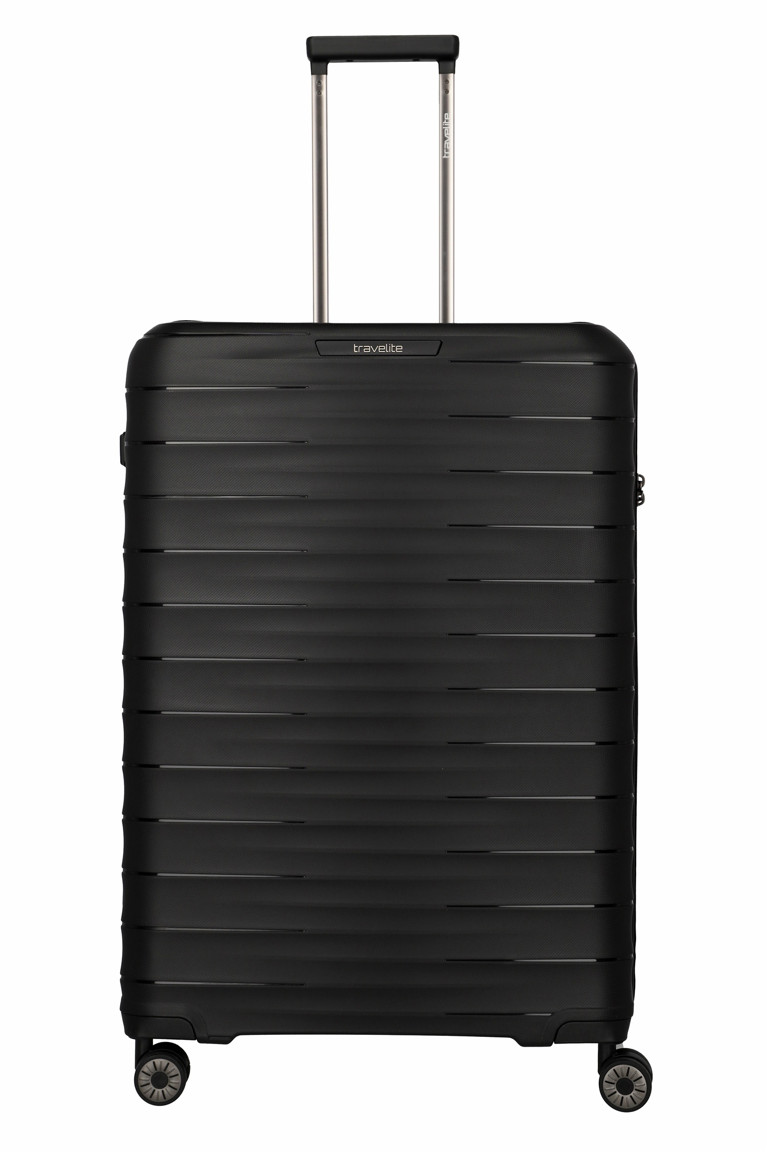 Travelite Koffer Mooby 4 Rollen Trolley L 77 cm  Schwarz