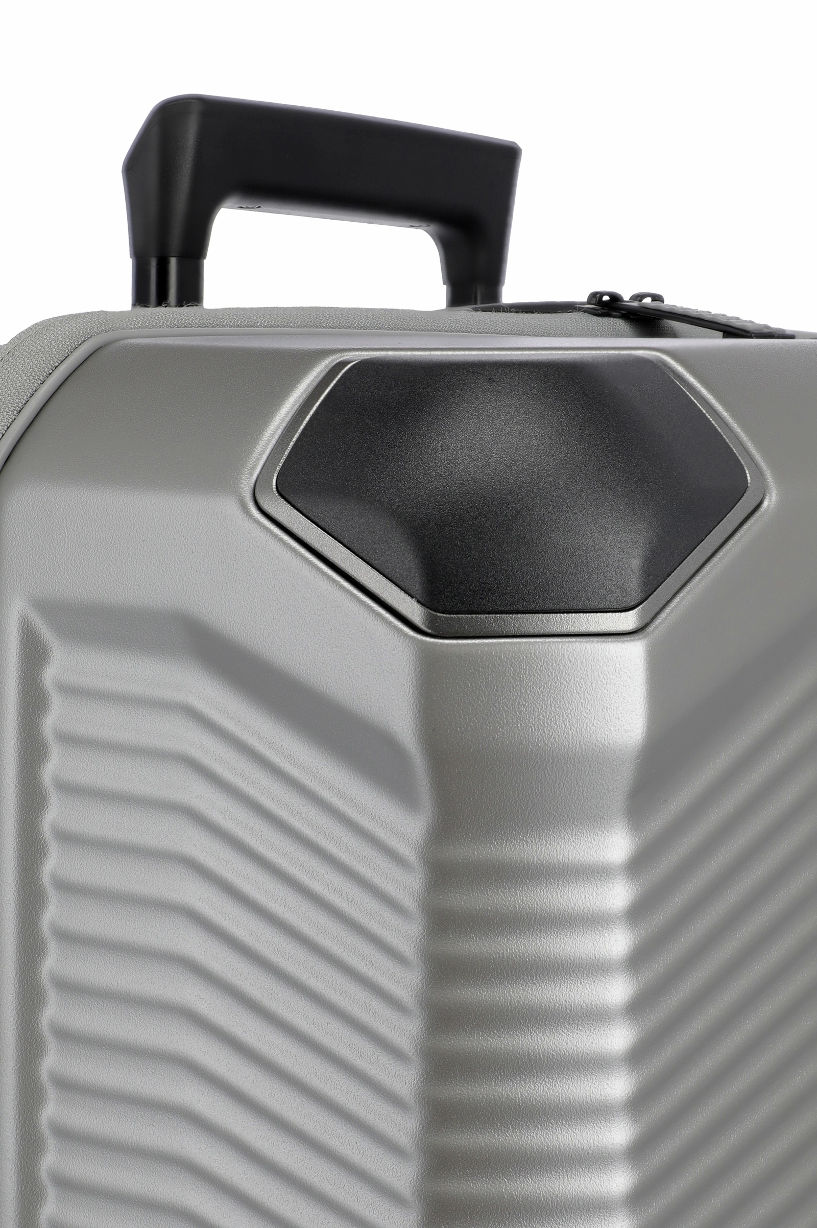 Travelite Koffer Trolley Millenium M 67 cm 4 Rollen Silber