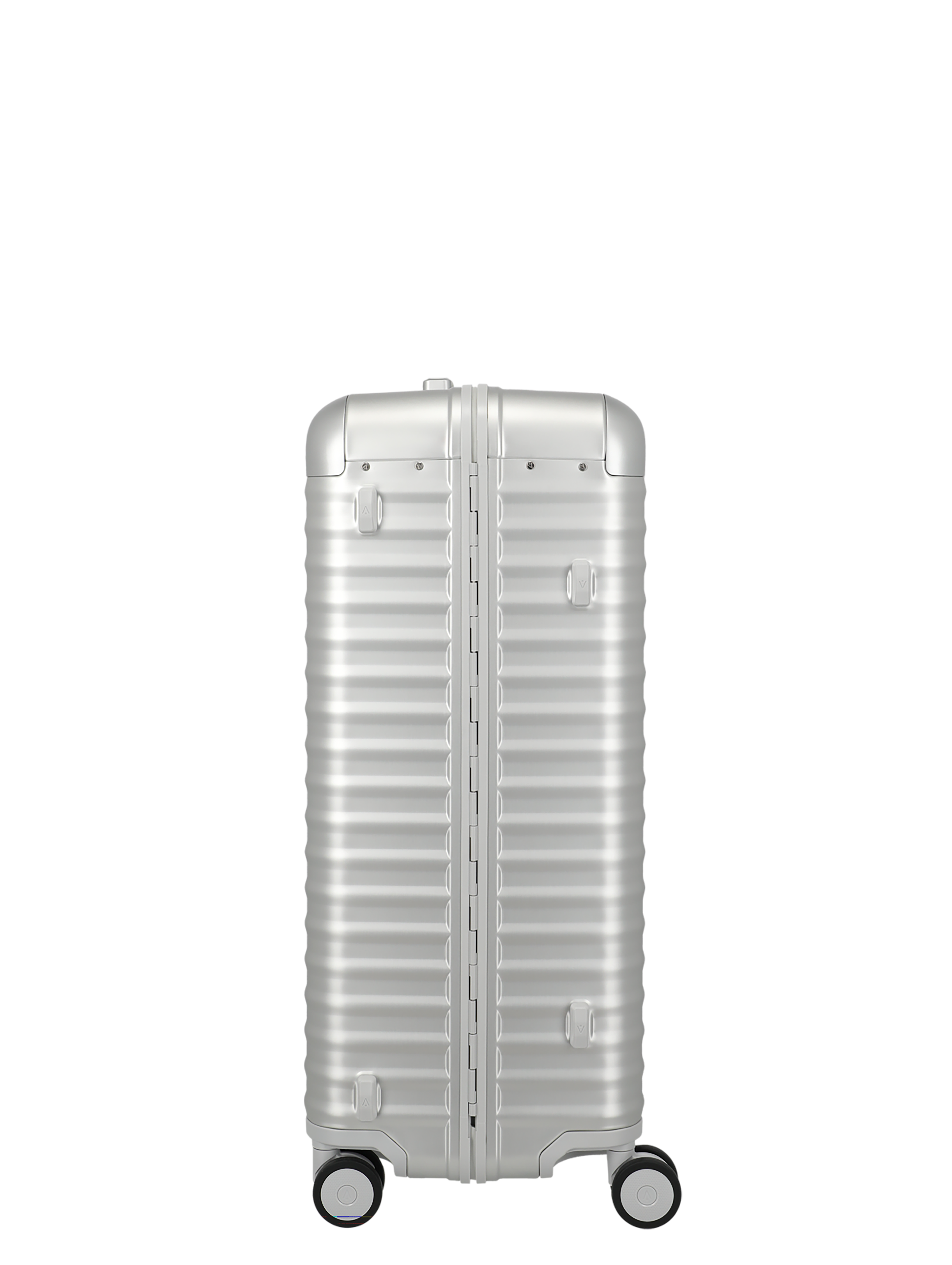 TITAN Aluminium Trolley ETERNITY L 75 cm mit 4 Rollen Silber