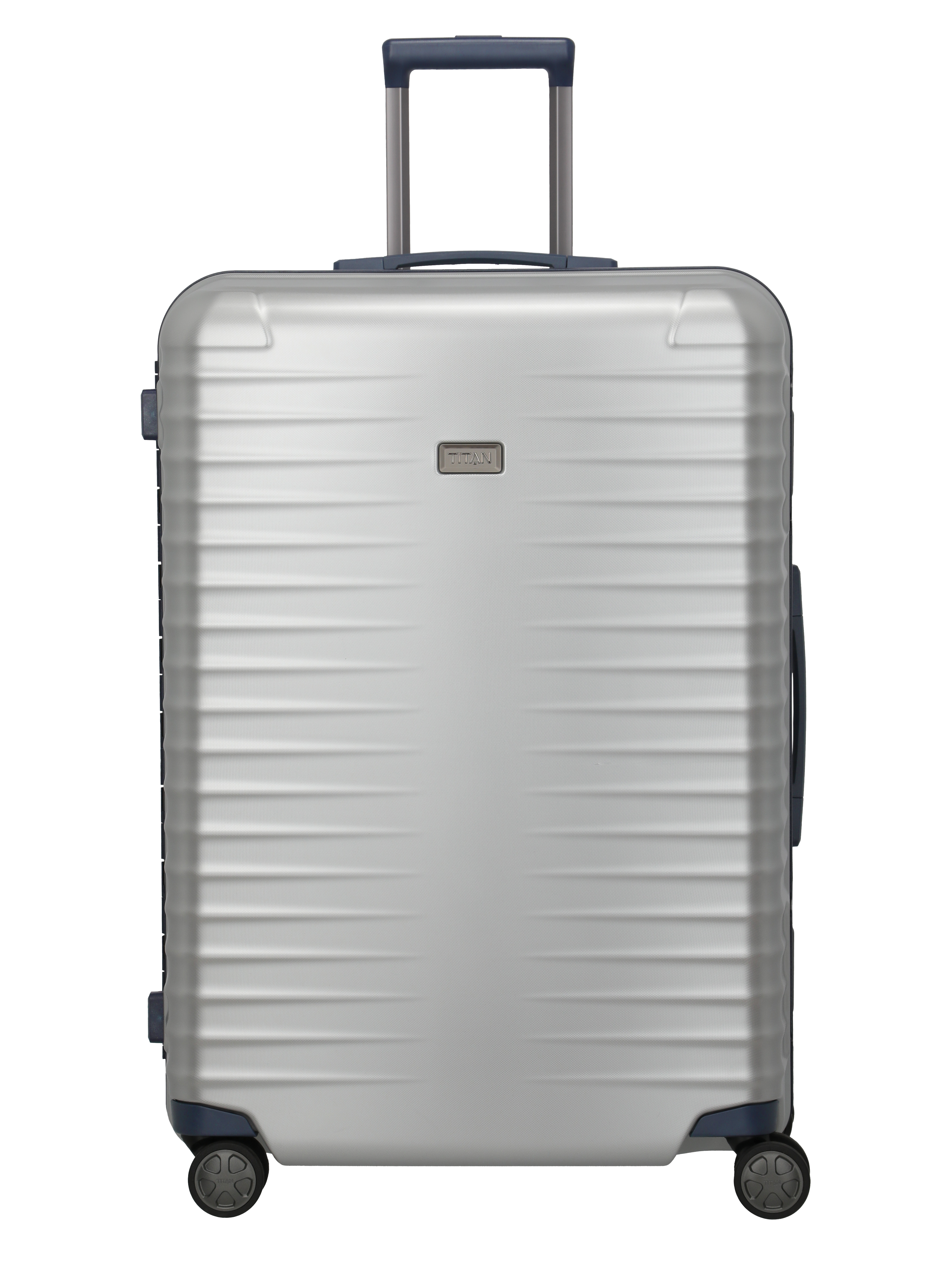 TITAN Trolley LITRON FRAME L 75 mit 4 Rollen Silber