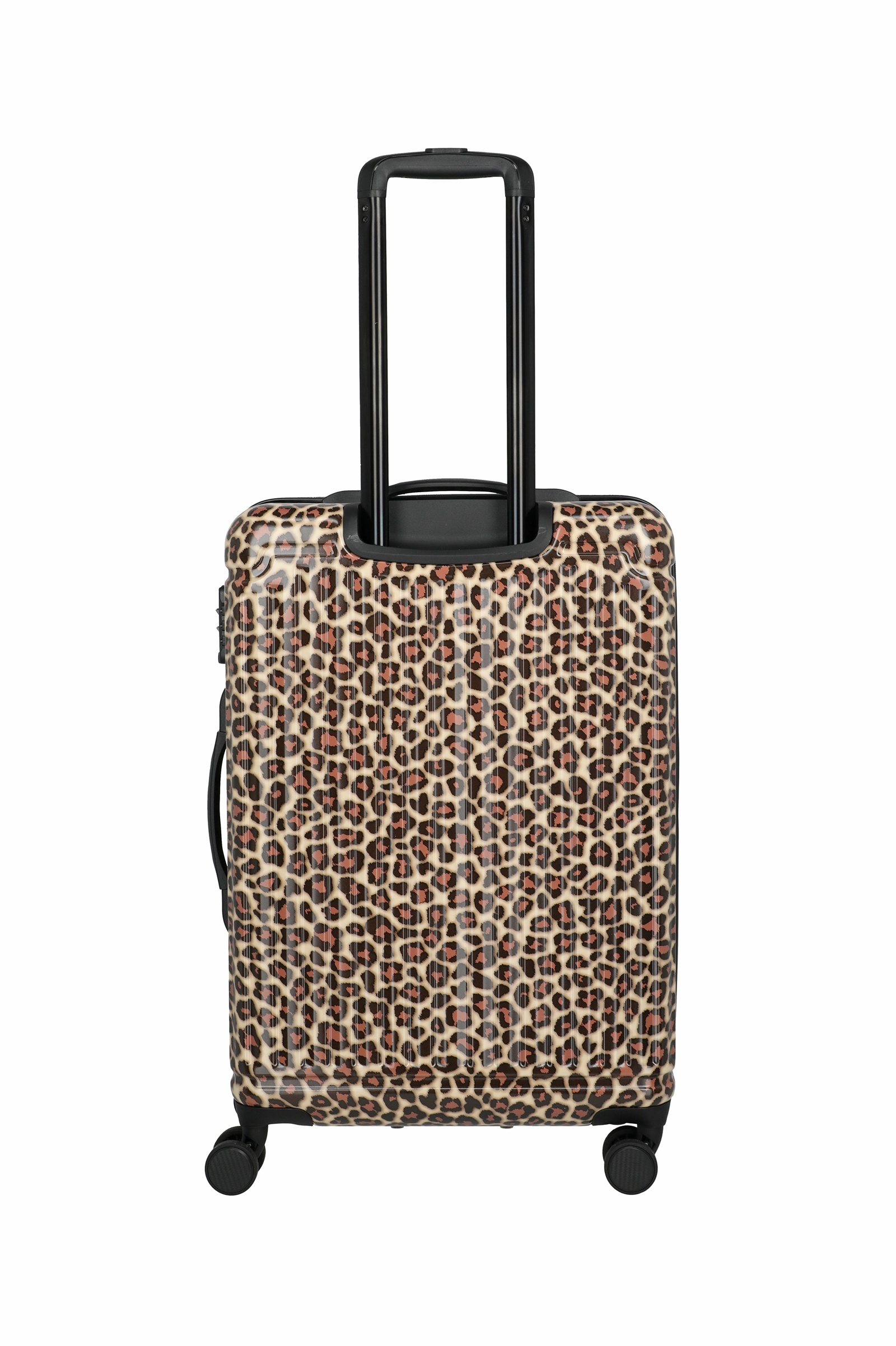 Travelite Trolley Cruise M 66 cm mit 4 Rollen Leopard