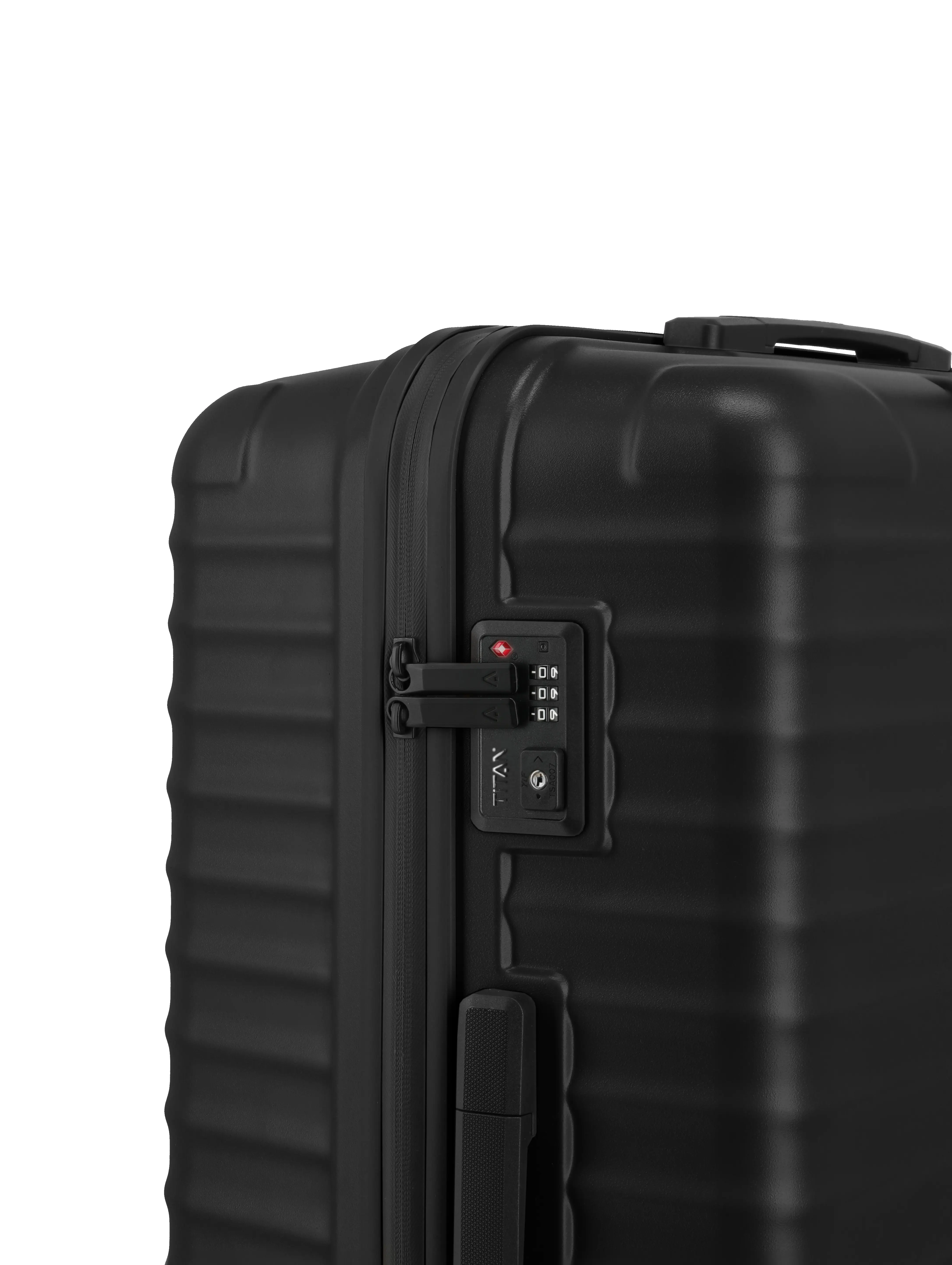 TITAN Trolley UPGRADE L 75 cm mit 4 Rollen Nightshade Black