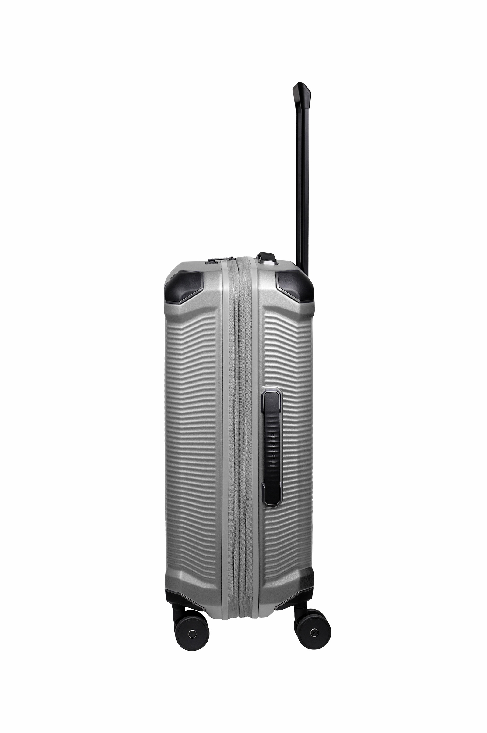 Travelite Koffer Trolley Millenium M 67 cm 4 Rollen Silber