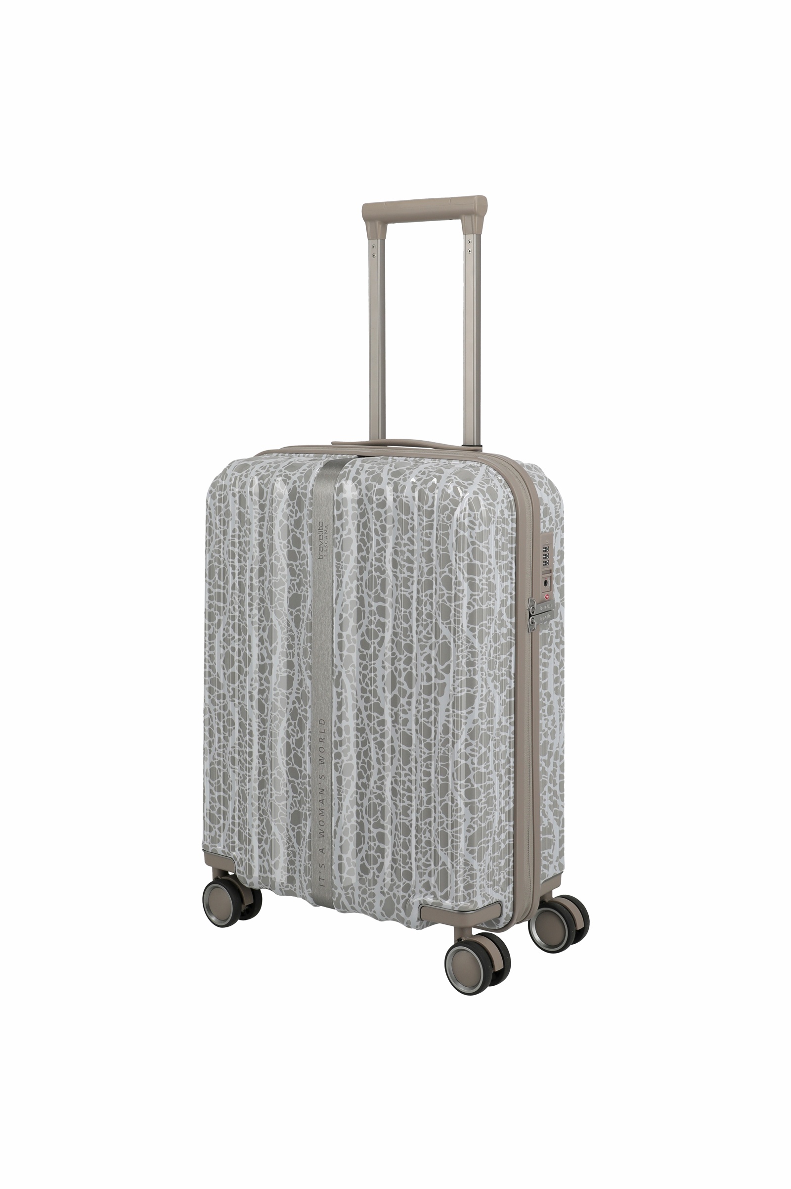 Travelite Lascana Edition ABS S 55 cm mit 4 Rollen Champagner