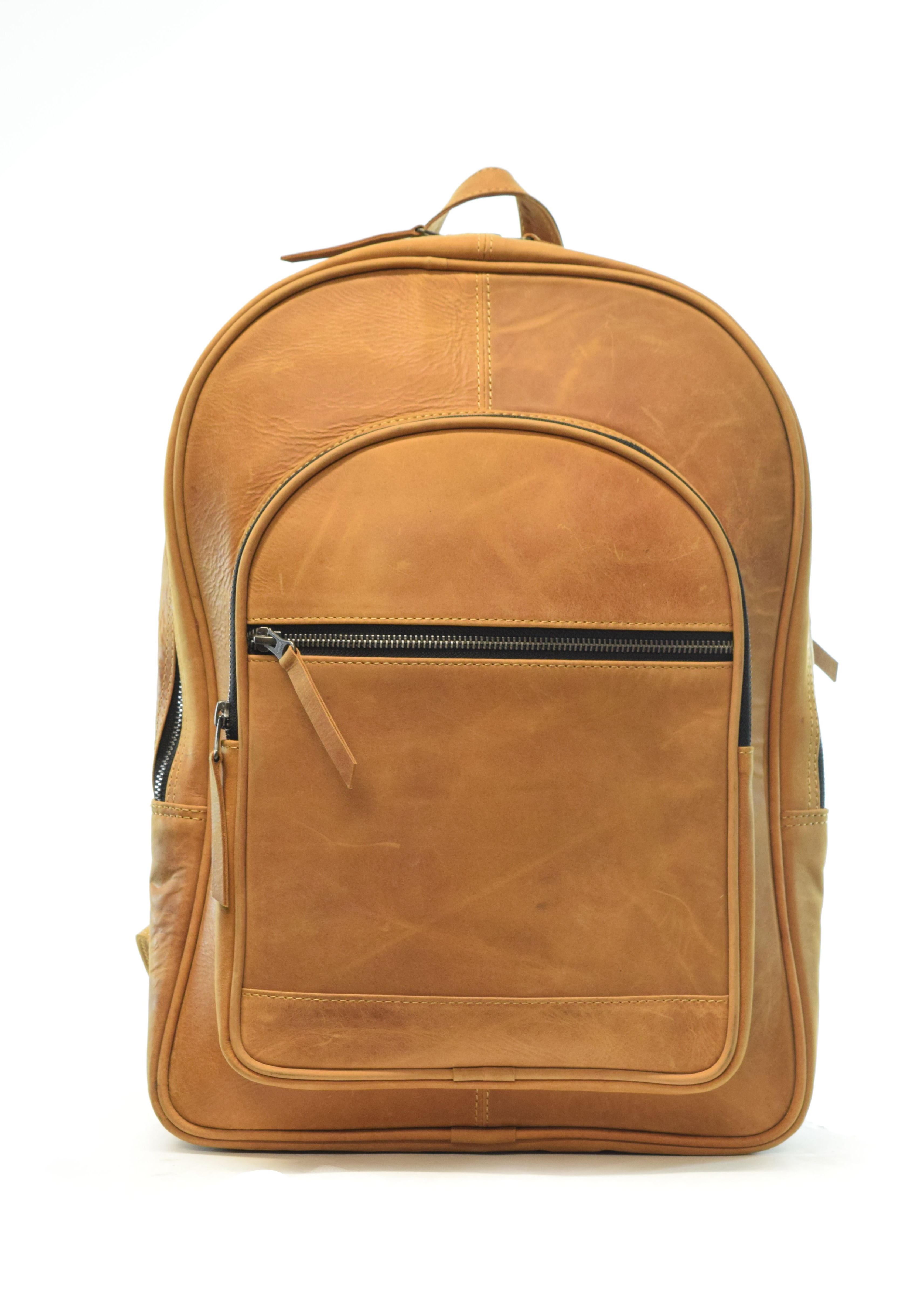 Leder Rucksack P1012