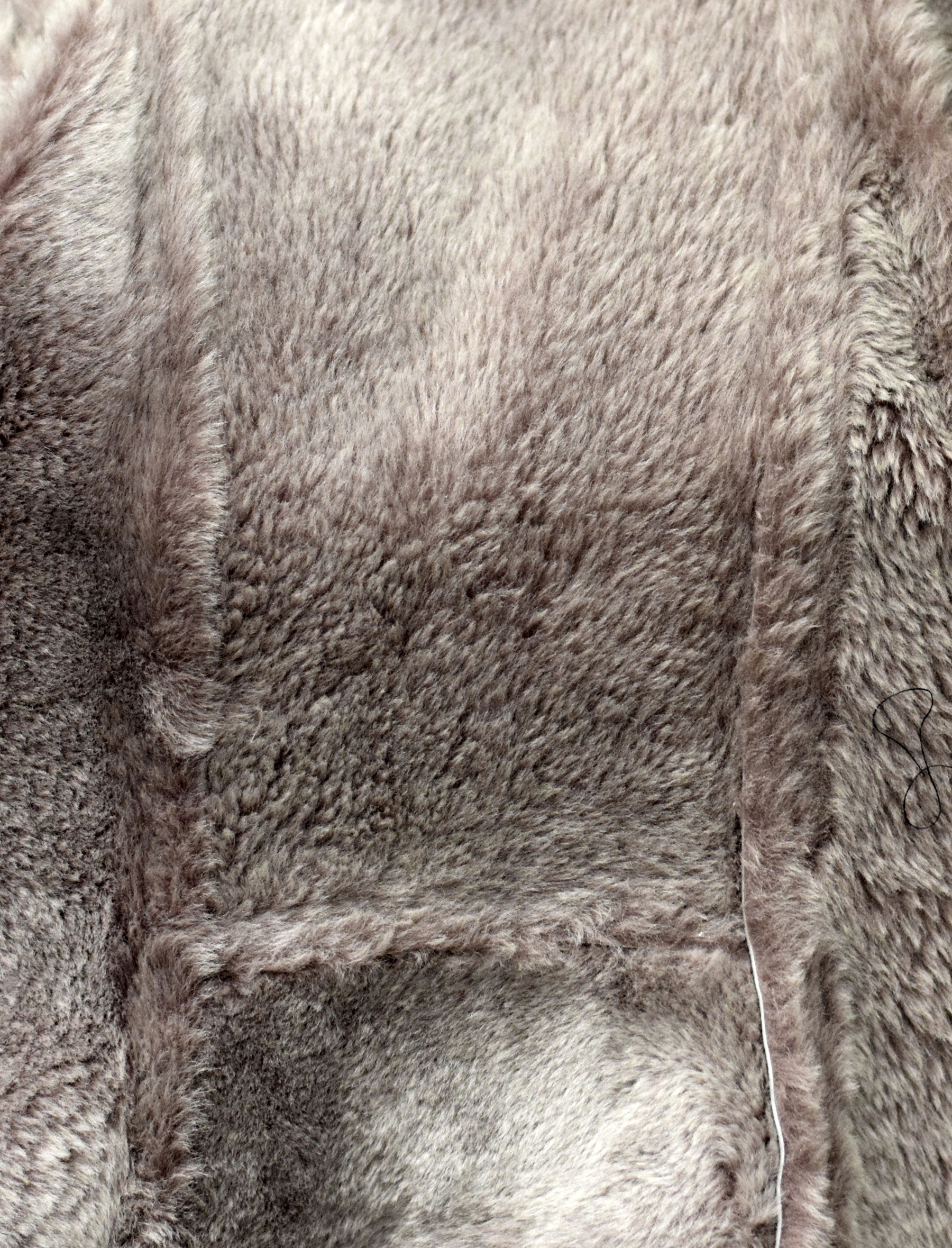Damen Lammfelljacke Cherry Shearling Schwarz