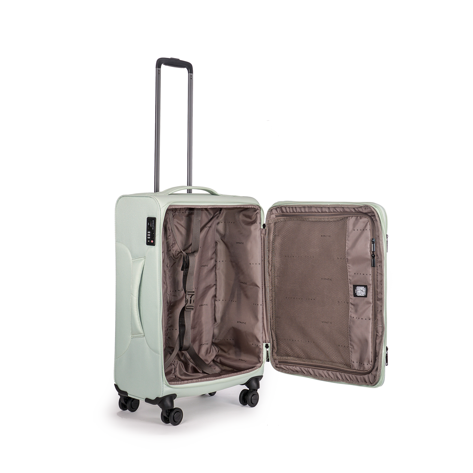 Stratic Light Plus Koffer 4 Rollen Gr. M 68 cm Mint