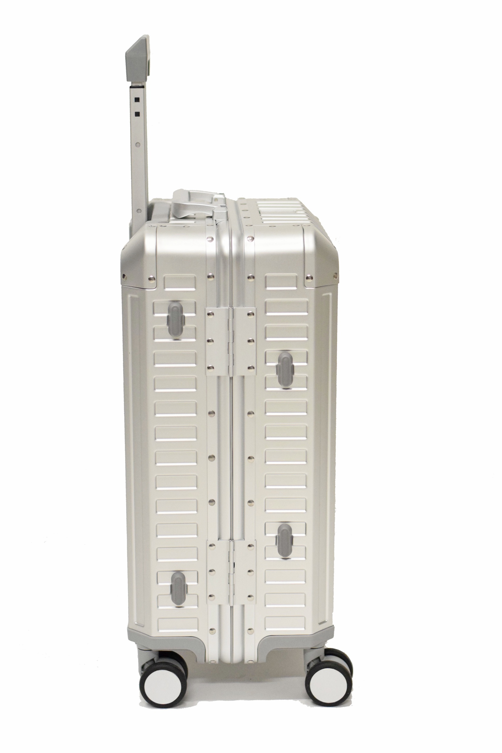 Zimmert Aluminium Koffer Trolley T-257 S 55 cm mit 4 Rollen