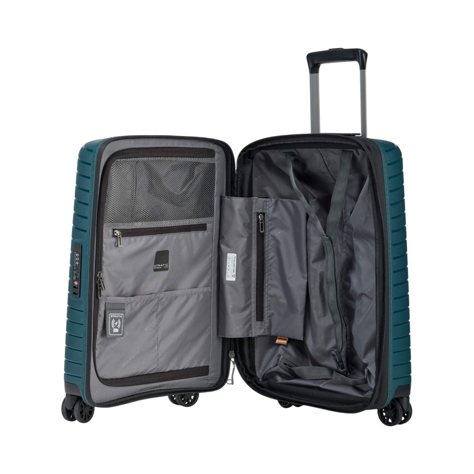 Stratic Novium SL 4 Rollen Gr. S 55 cm Petrol