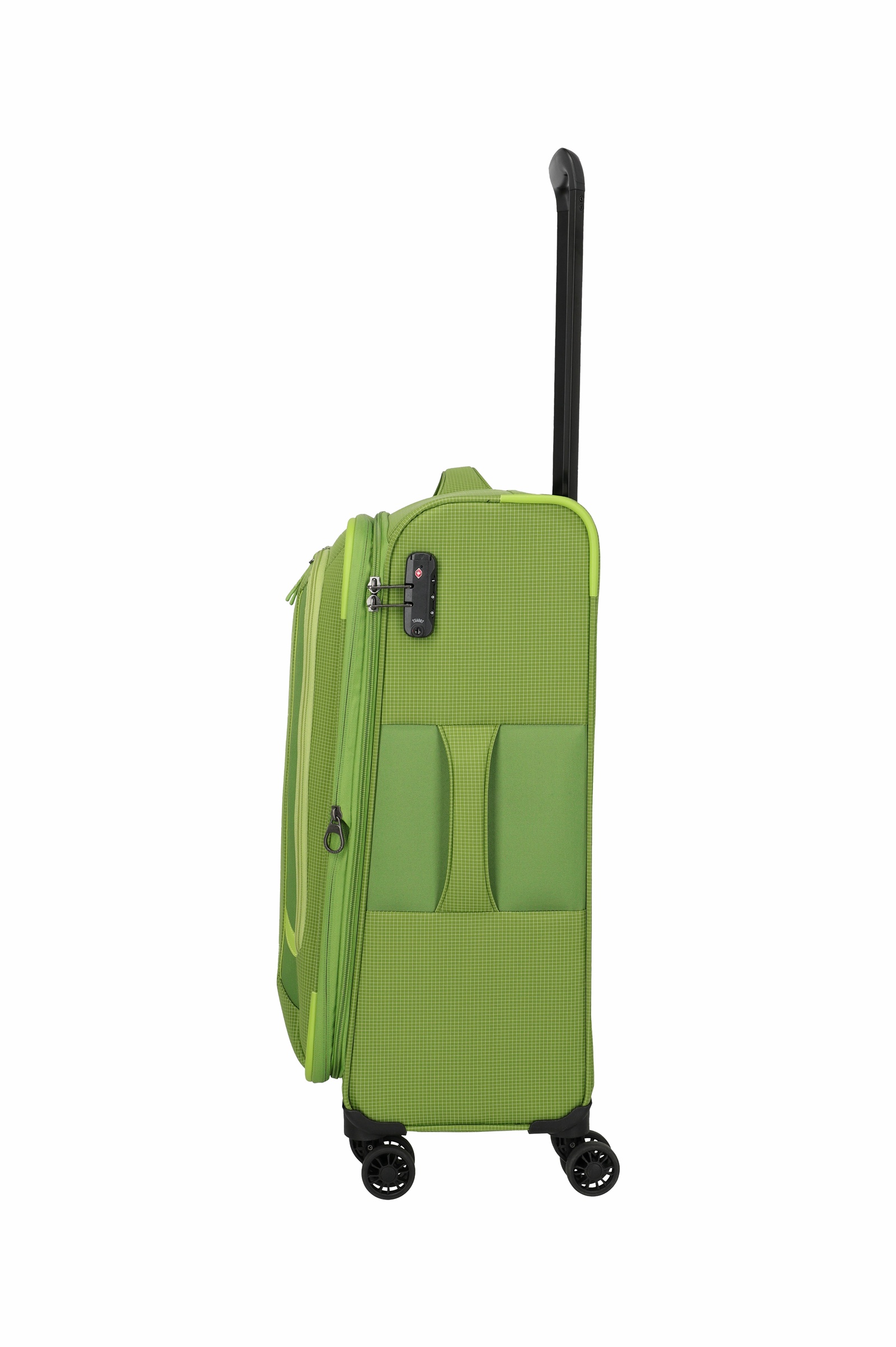 Travelite Trolley Corsiica M 67 cm mit 4 Rollen Fresch Green