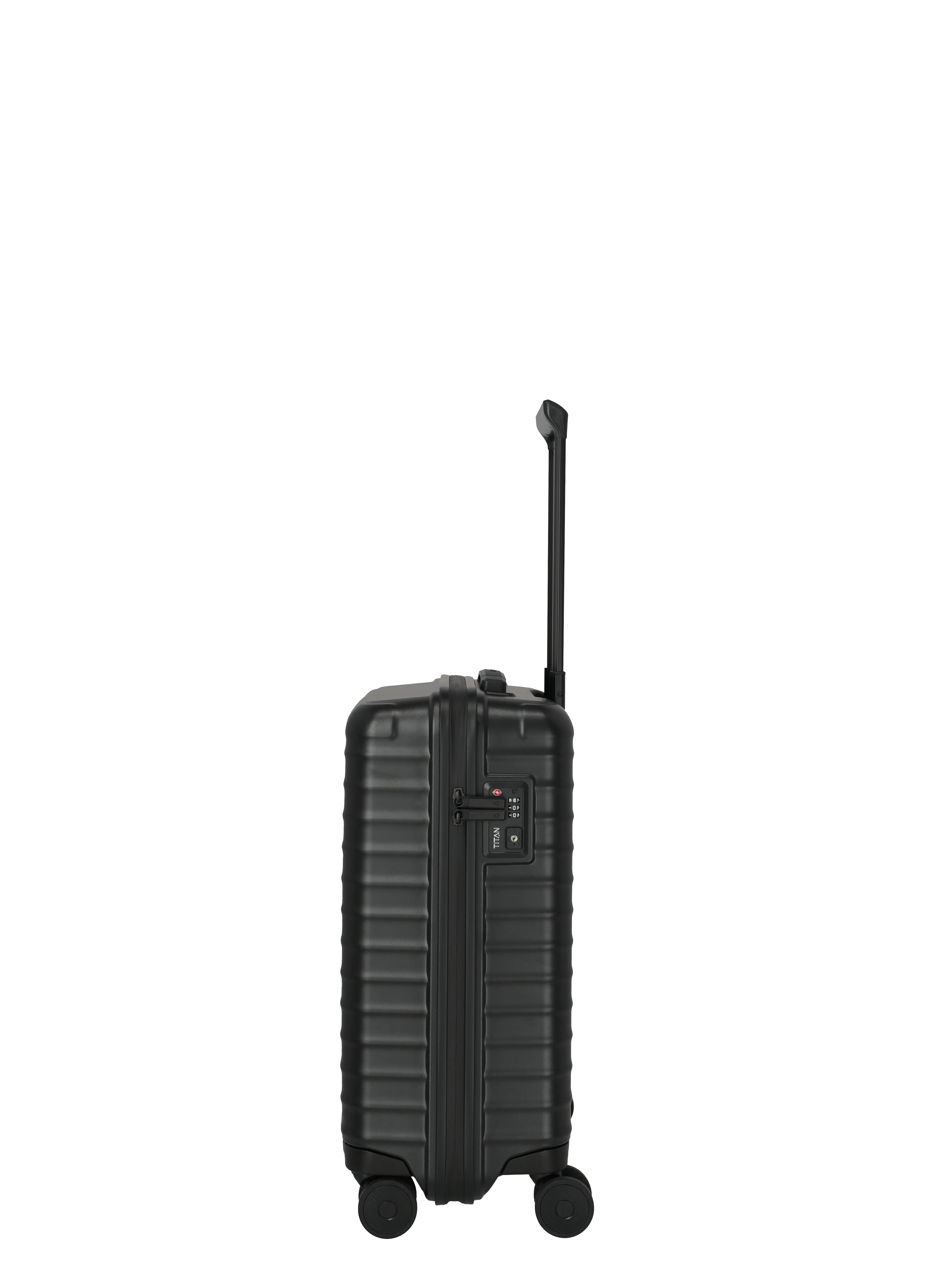 TITAN Trolley UPGRADE S 23 cm mit 4 Rollen Nightshade Black