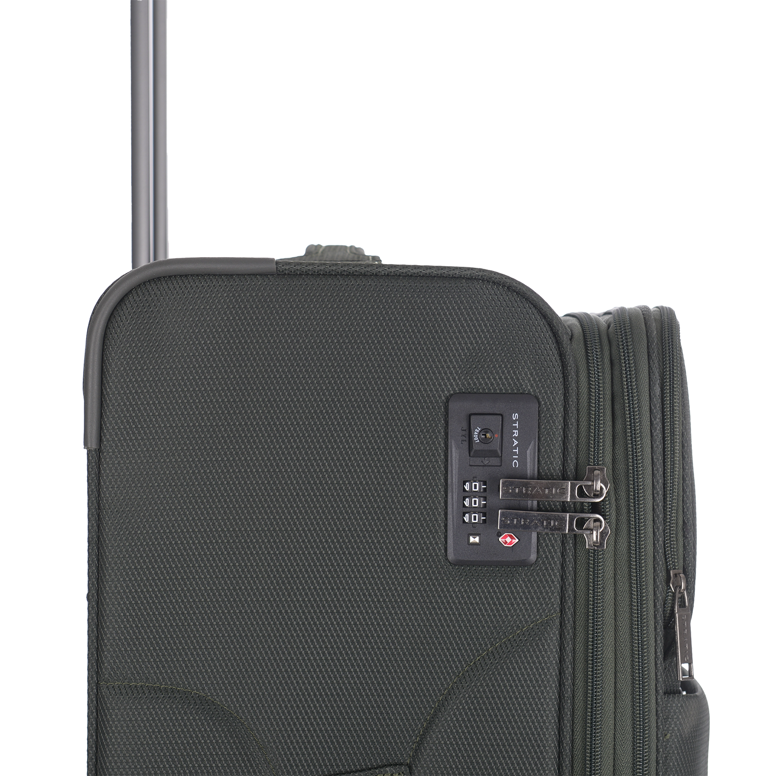 Stratic Light Plus Koffer 4 Rollen Gr. L 80 cm Dark Green