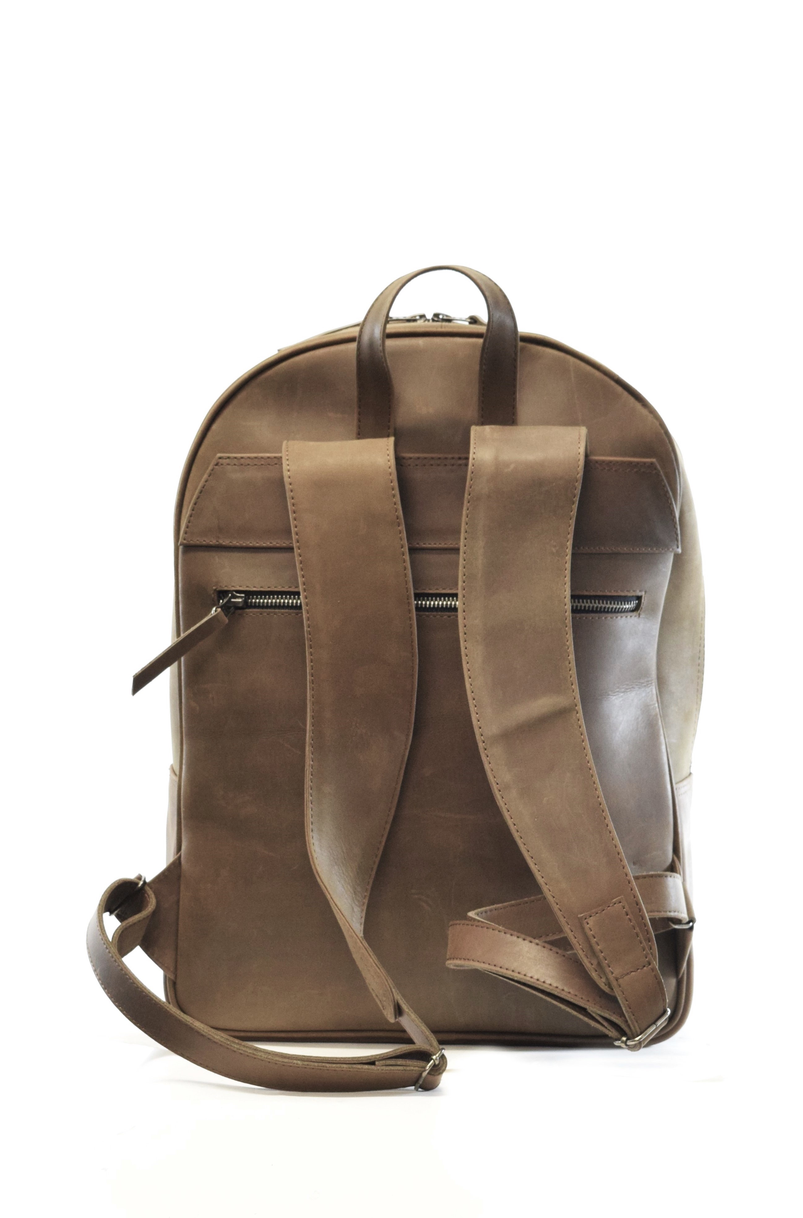 Leder Rucksack P1012