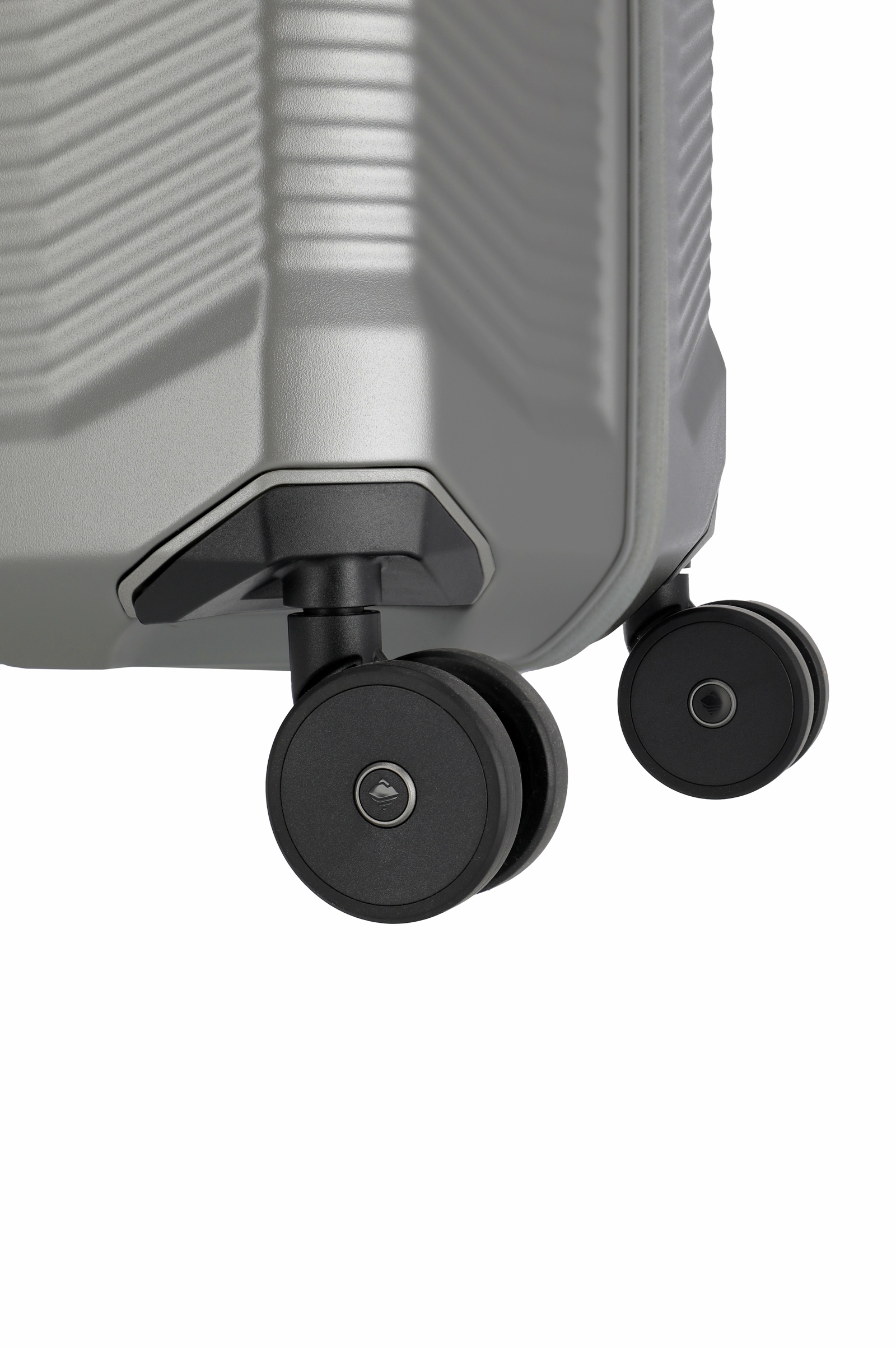 Travelite Koffer Trolley Millenium L 76 cm 4 Rollen Silber