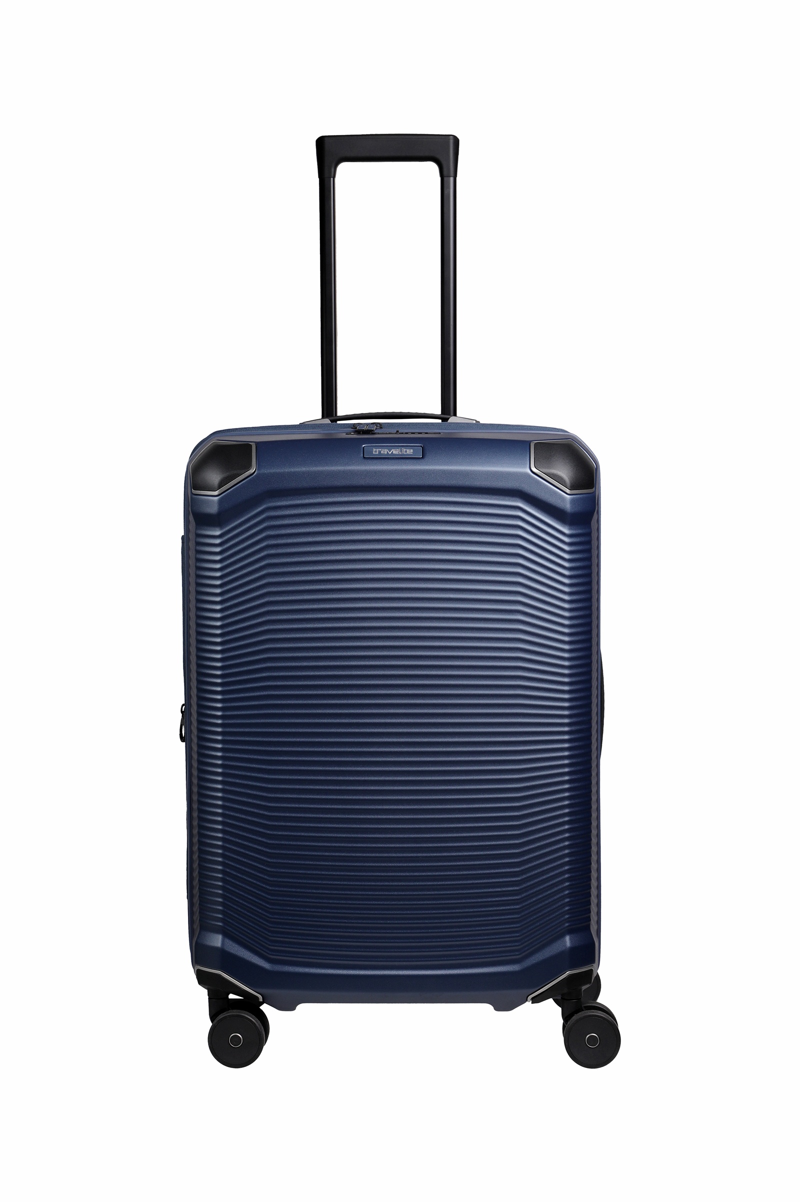 Travelite Koffer Trolley Millenium M 67 cm 4 Rollen Navy