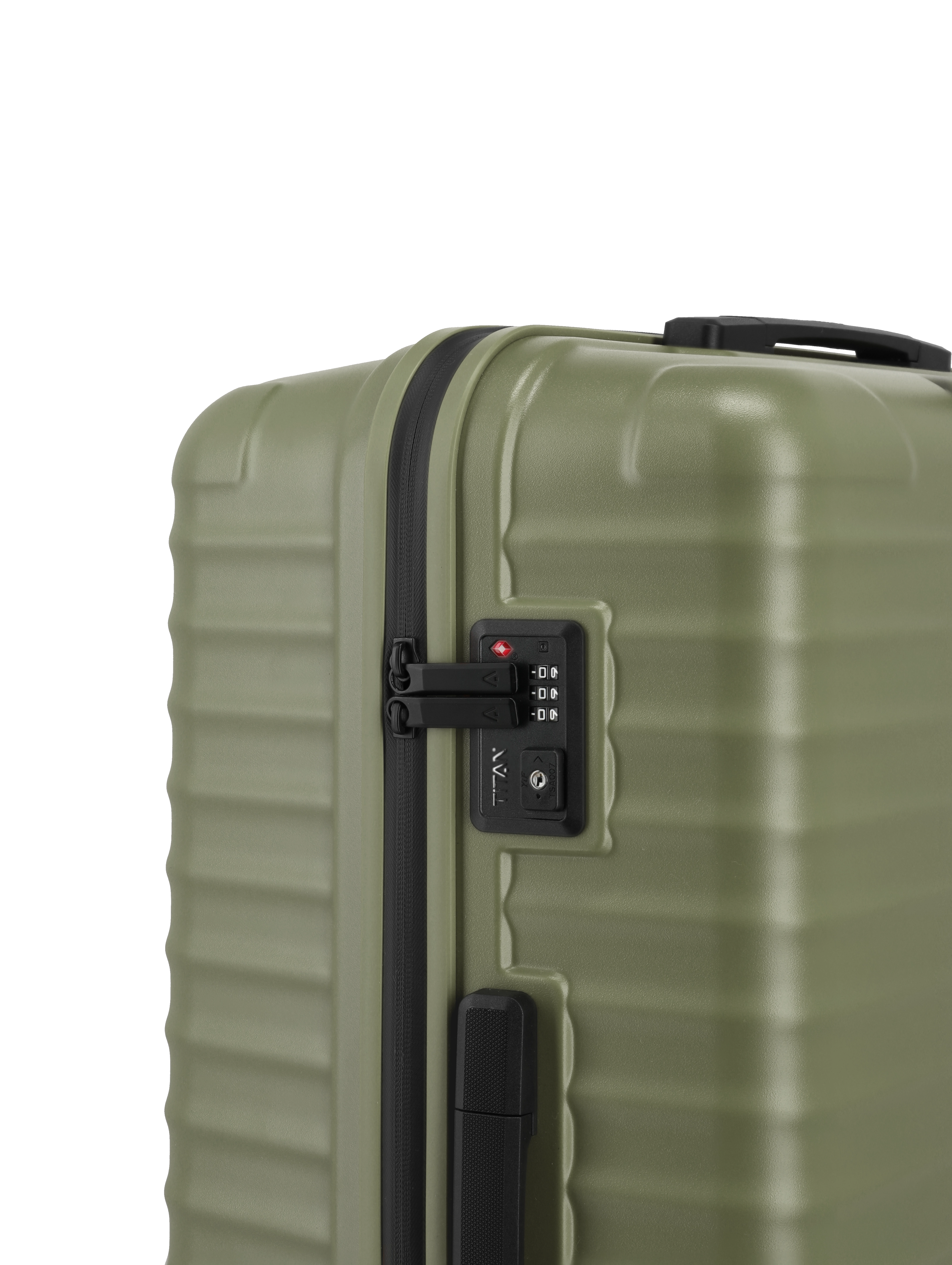 TITAN Trolley UPGRADE L 75 cm mit 4 Rollen Forest Green