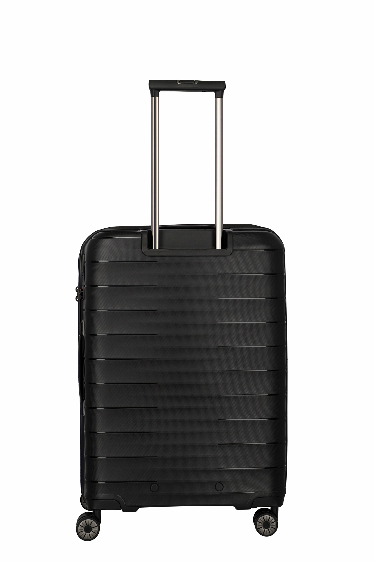 Travelite Koffer Mooby 4 Rollen Trolley M 66  cm Schwarz