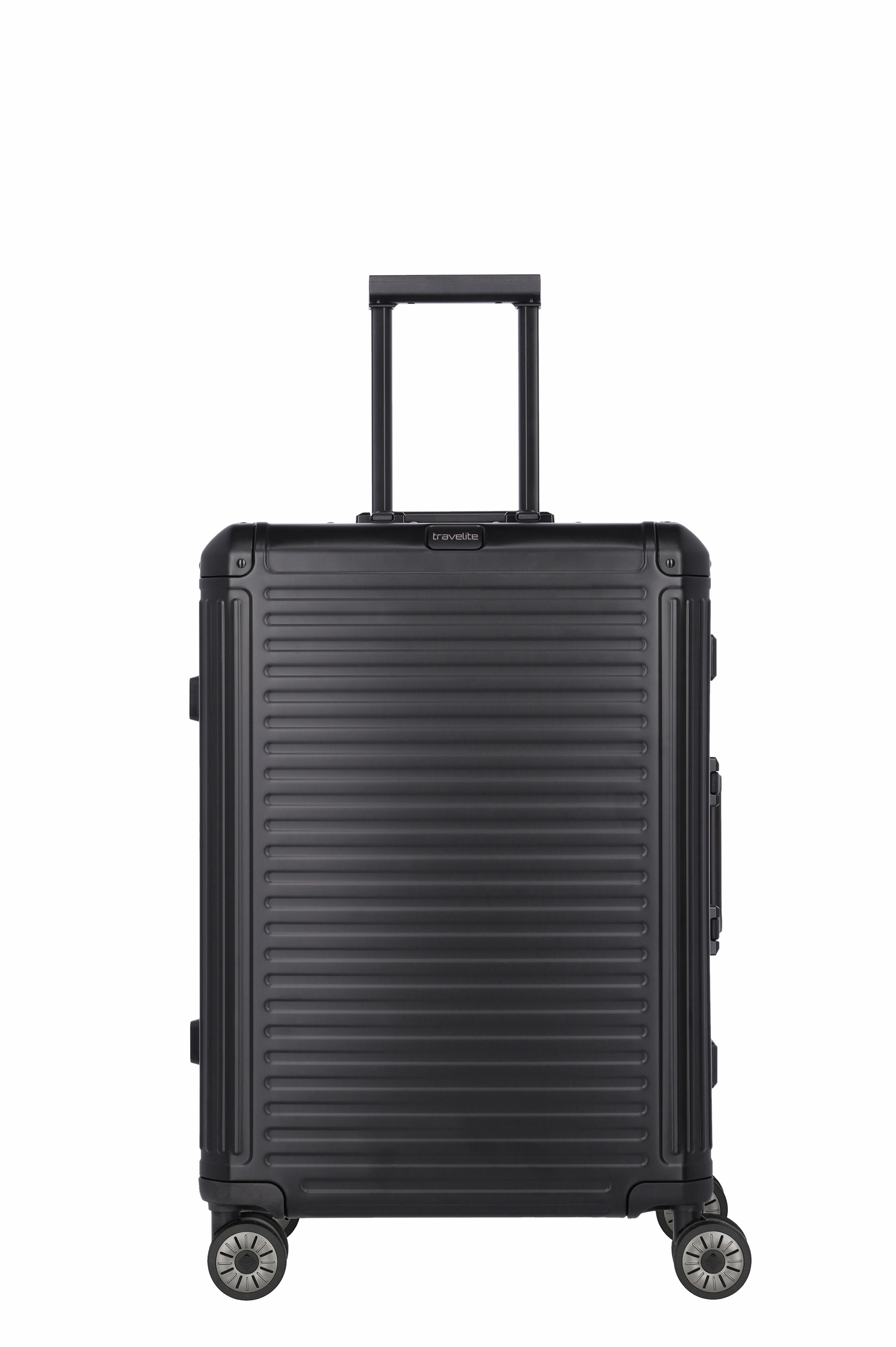 Travelite Aluminium Koffer Next 2.0 M 66 cm mit 4 Rollen