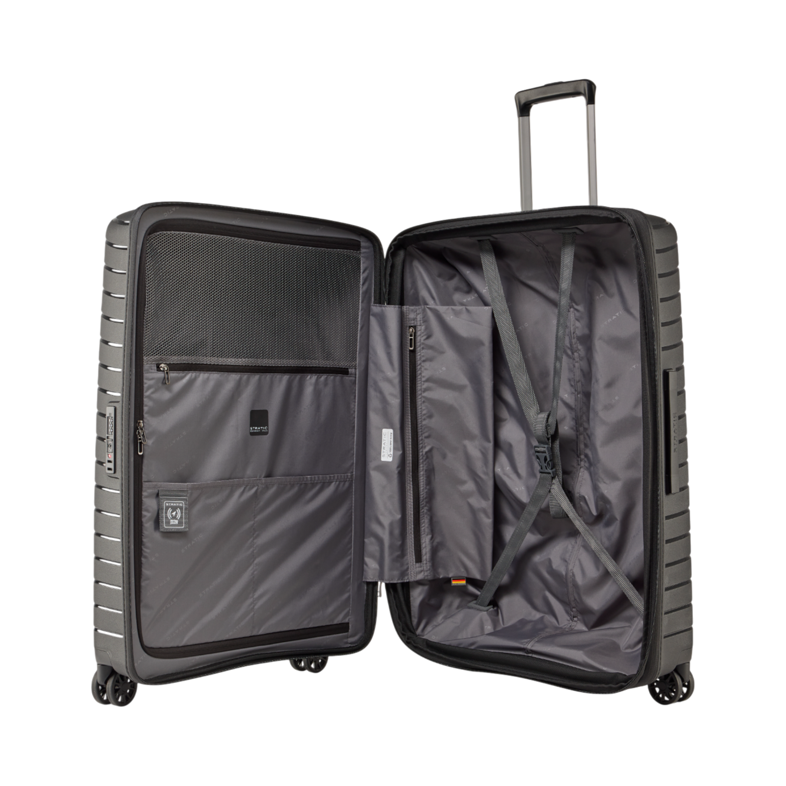 Stratic Novium SL 4 Rollen Gr. M 65 cm Schwarz