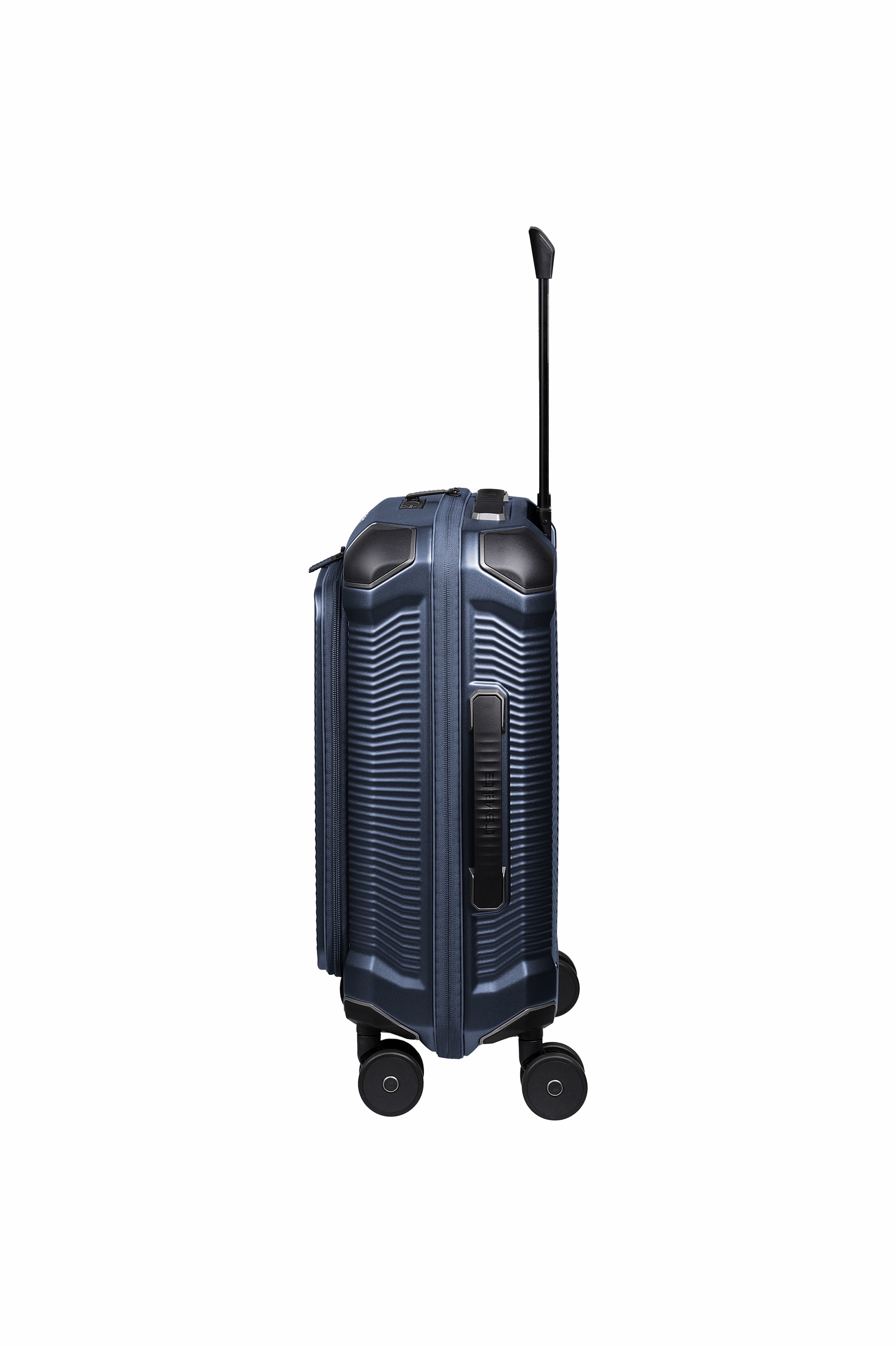 Travelite Koffer Trolley Millenium Vortasche 55 cm S+ 4 Rollen Navy