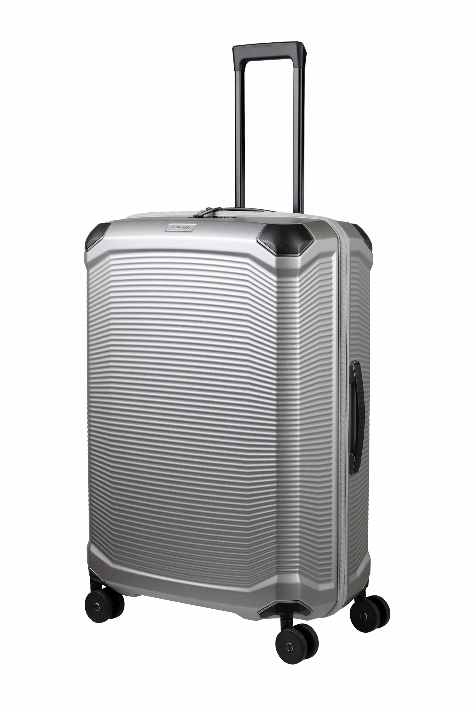 Travelite Koffer Trolley Millenium L 76 cm 4 Rollen Silber