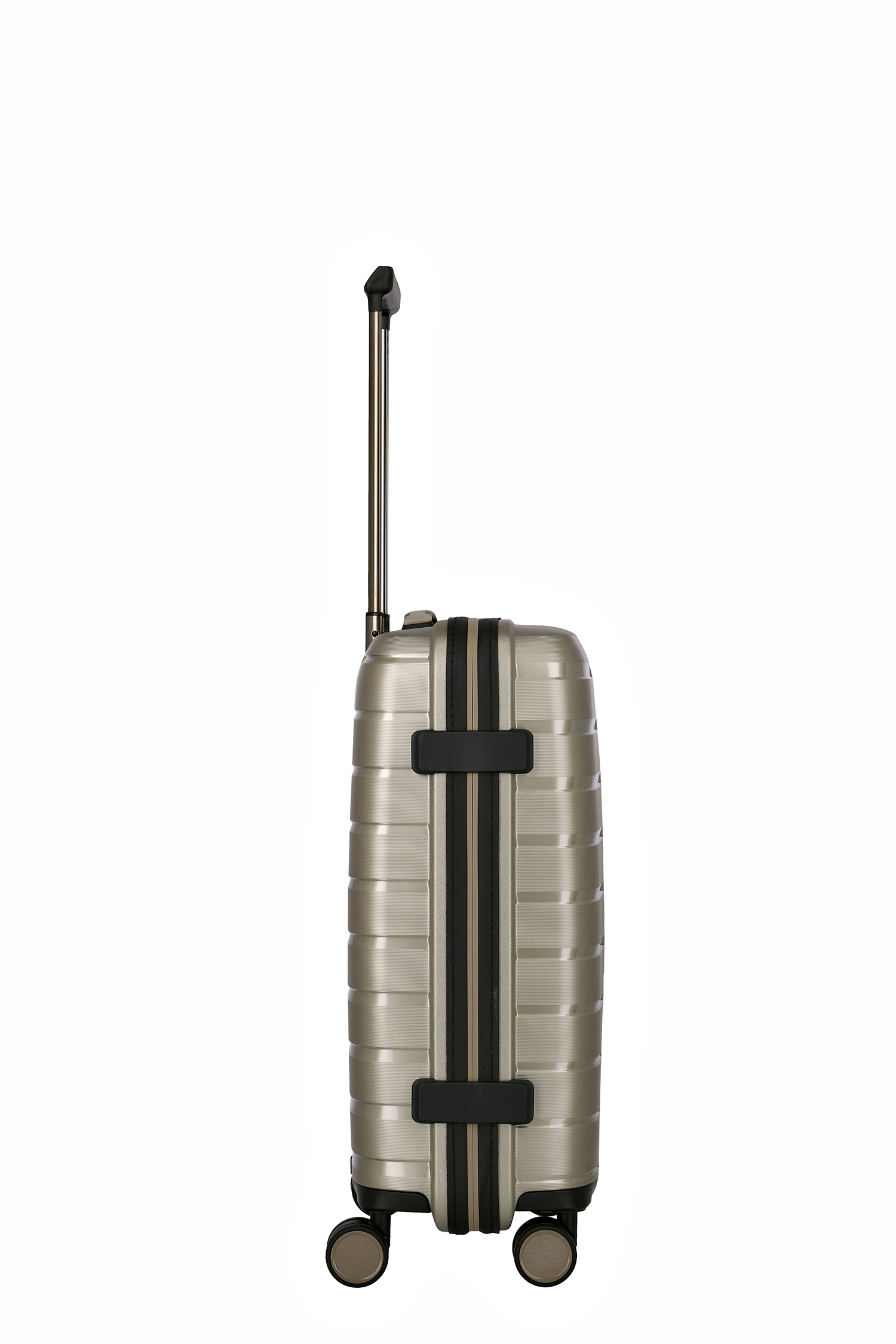 Travelite Koffer Air Base 4 Rollen Trolley S 55 cm Champagner