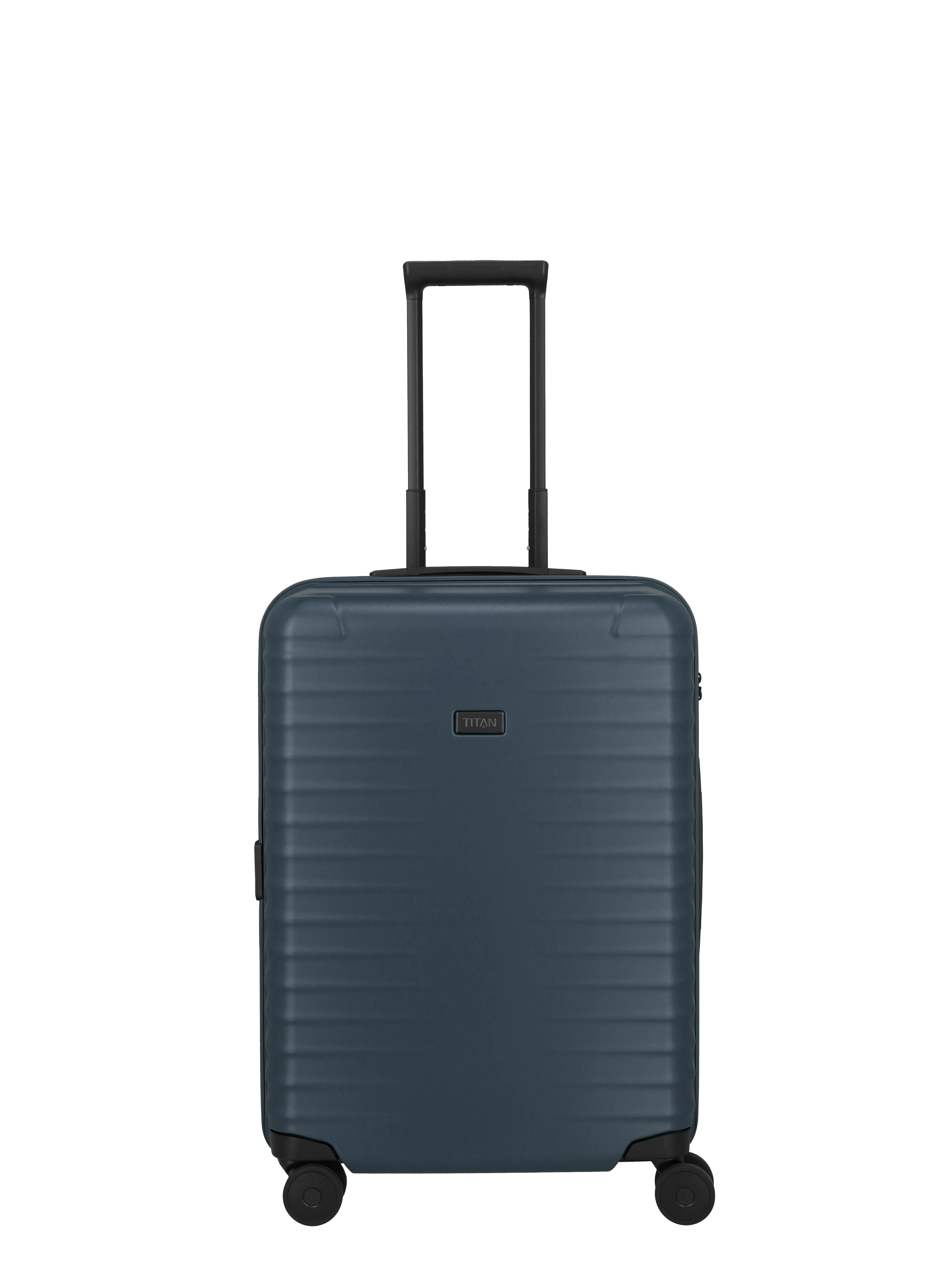 TITAN Trolley UPGRADE M 65 cm mit 4 Rollen Midnight Blue
