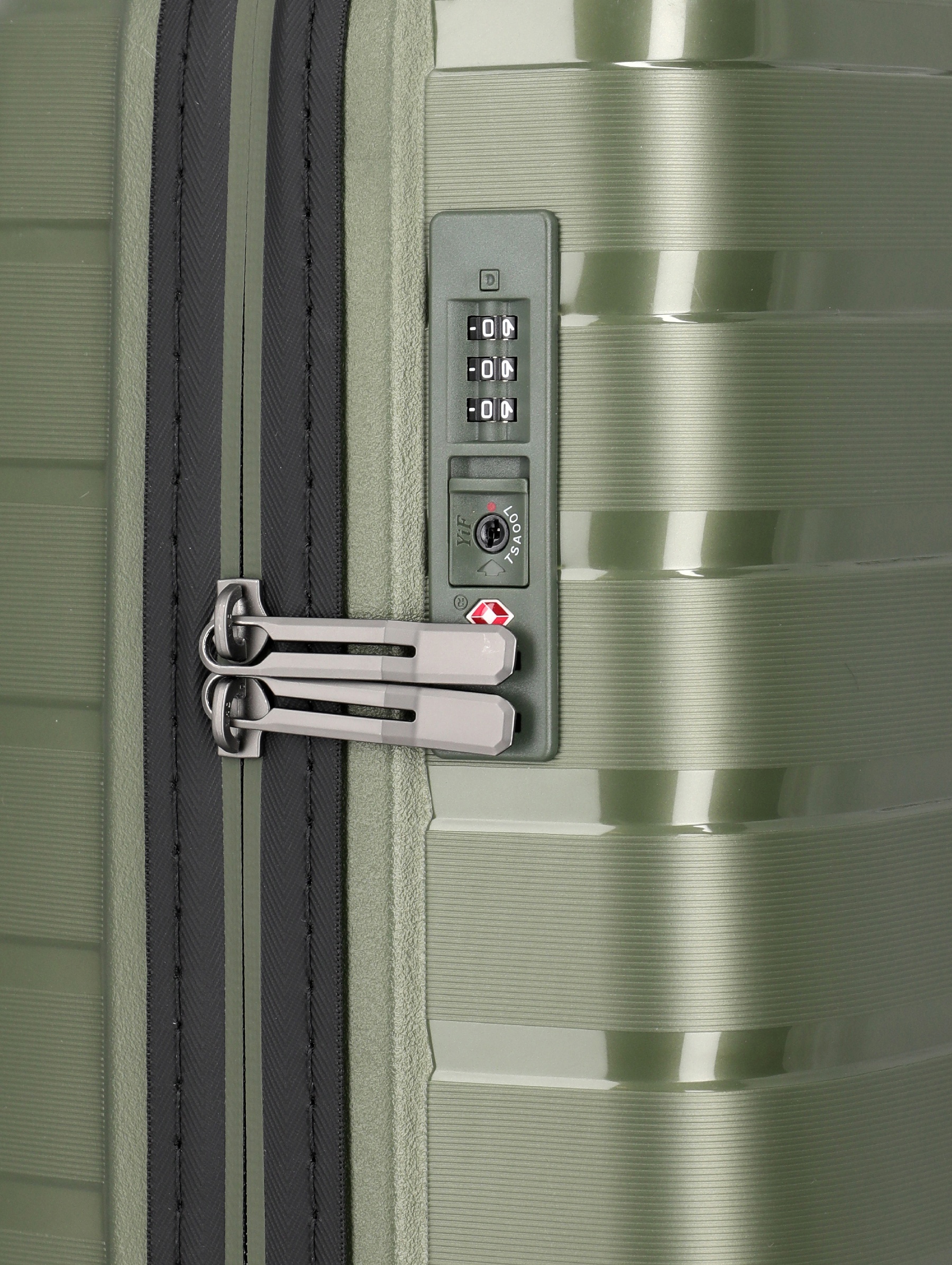 Travelite Koffer Air Base 4 Rollen Trolley Set 3 teilig Olive