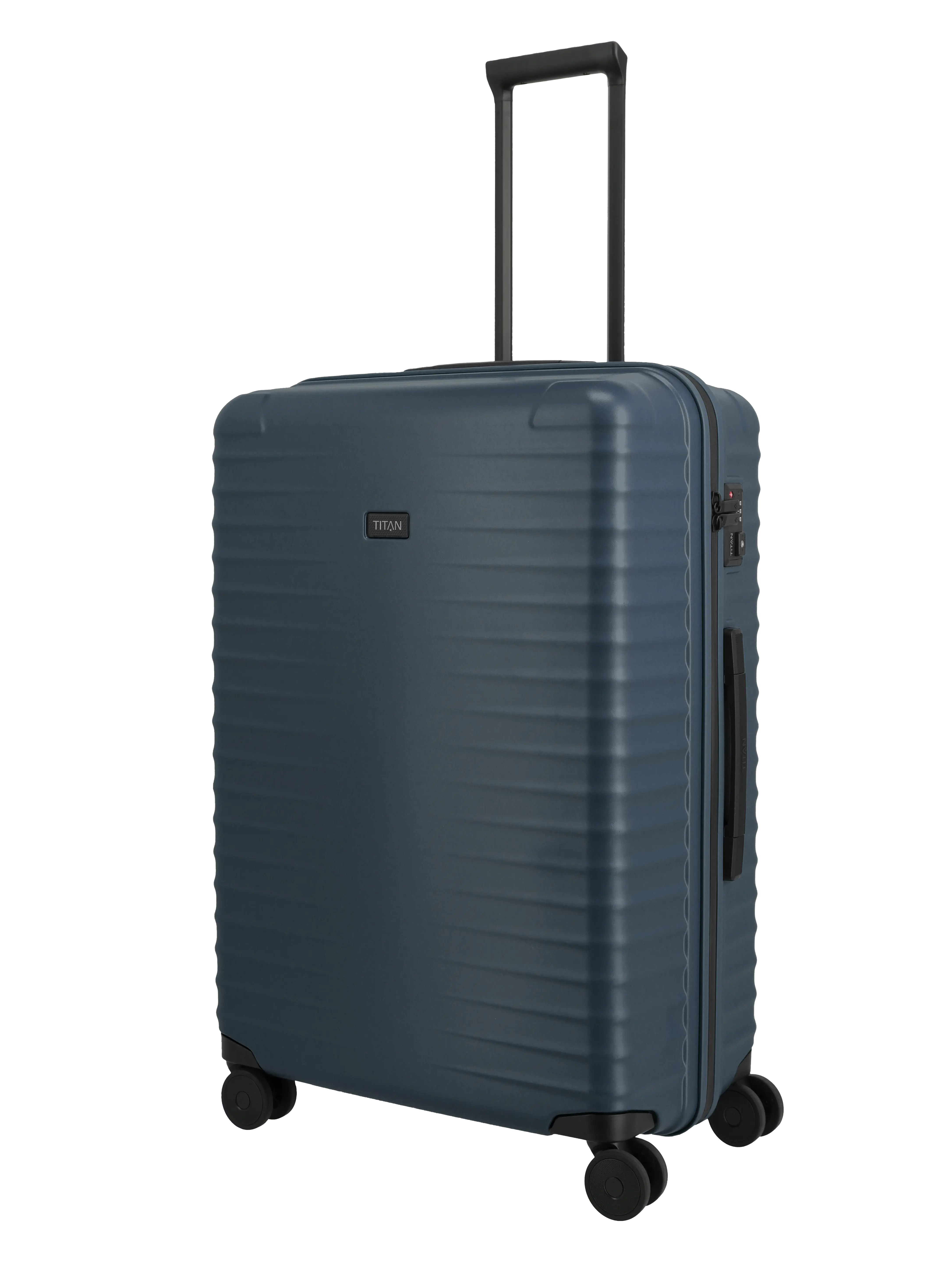 TITAN Trolley UPGRADE L 75 cm mit 4 Rollen Midnight Blue