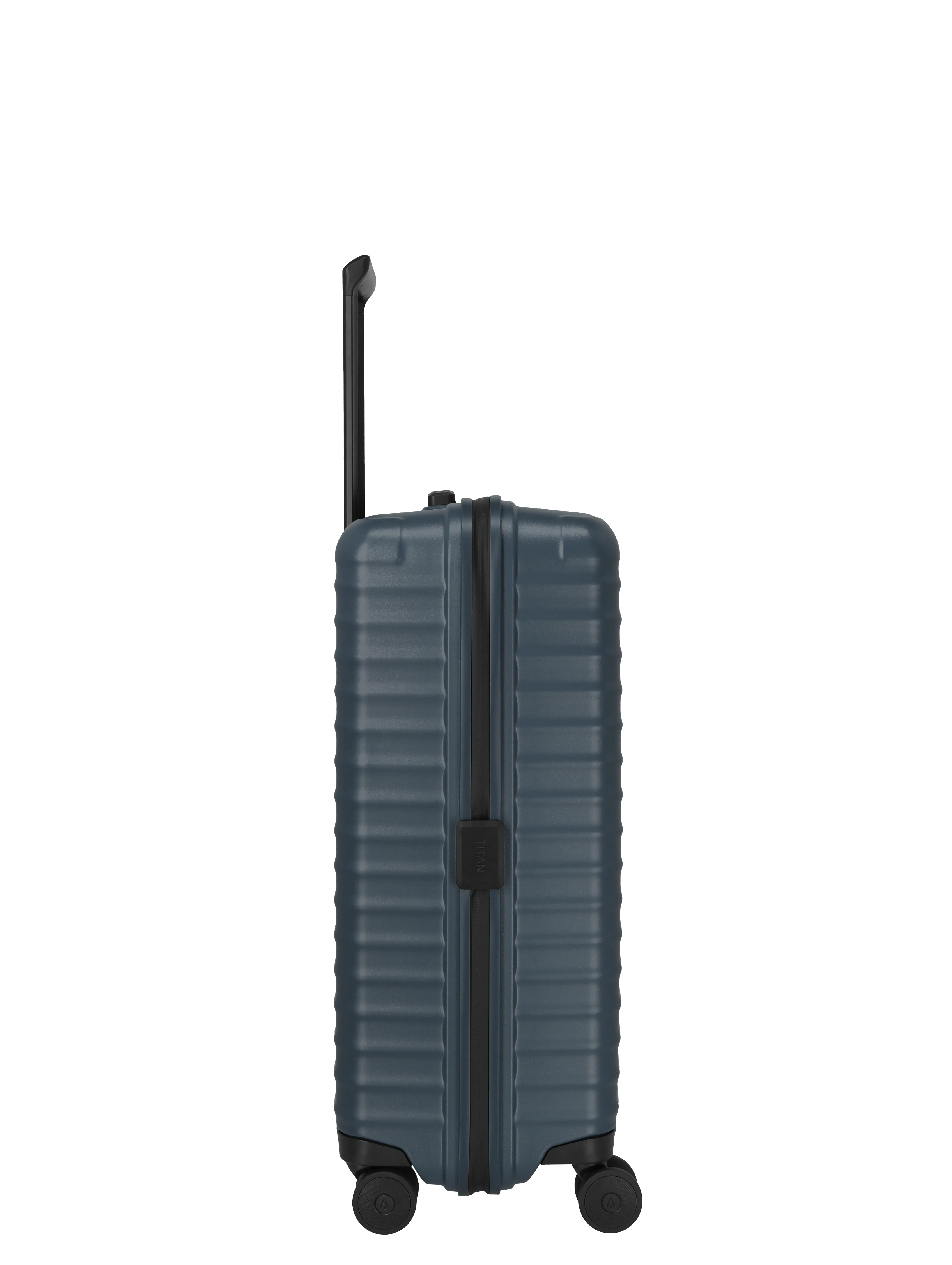 TITAN Trolley UPGRADE M+ 69 cm mit 4 Rollen Midnight Blue