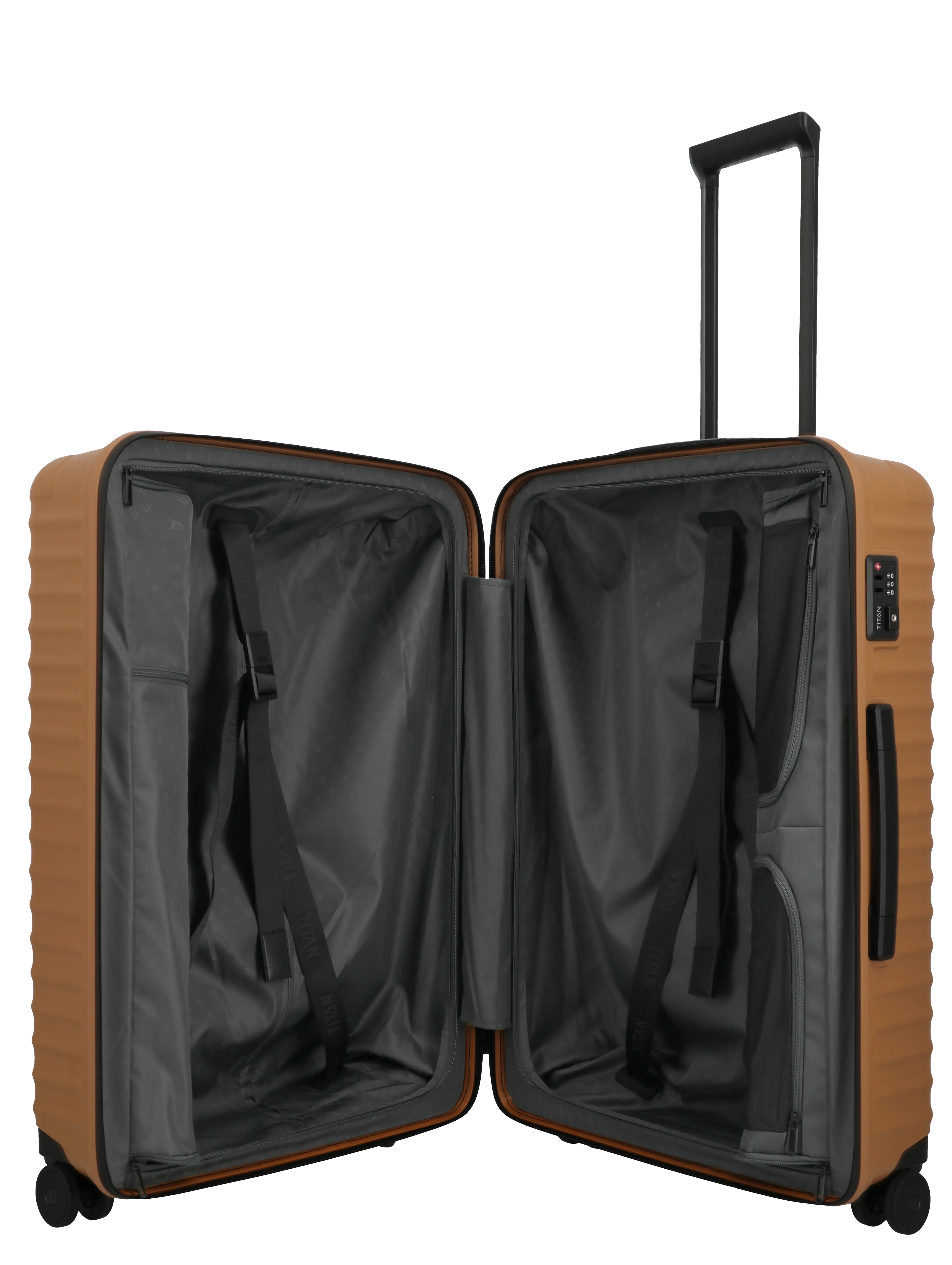 TITAN Trolley UPGRADE L 75 cm mit 4 Rollen Canyon Bronze