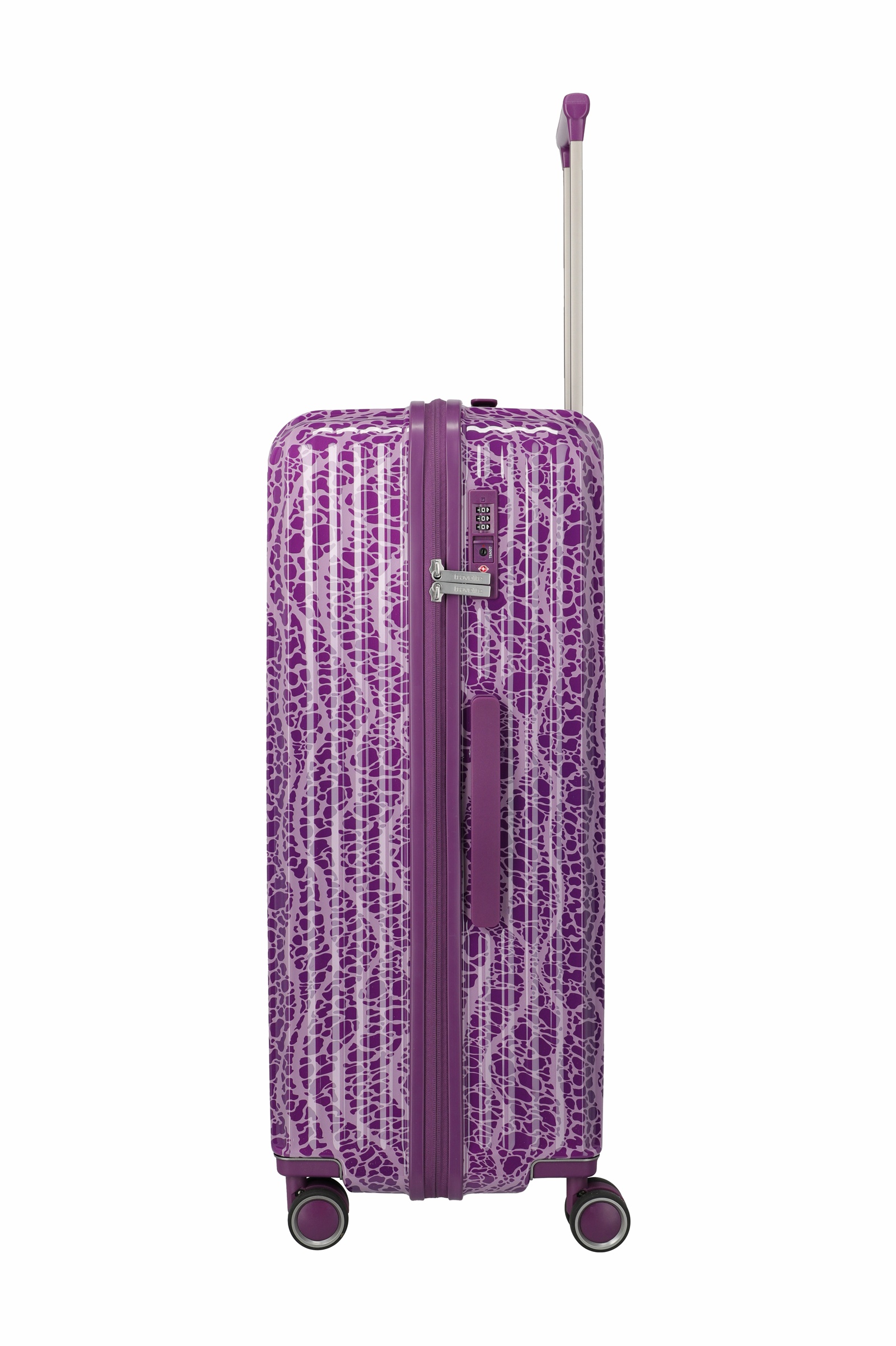 Travelite Lascana Edition ABS L 76 cm mit 4 Rollen Plum