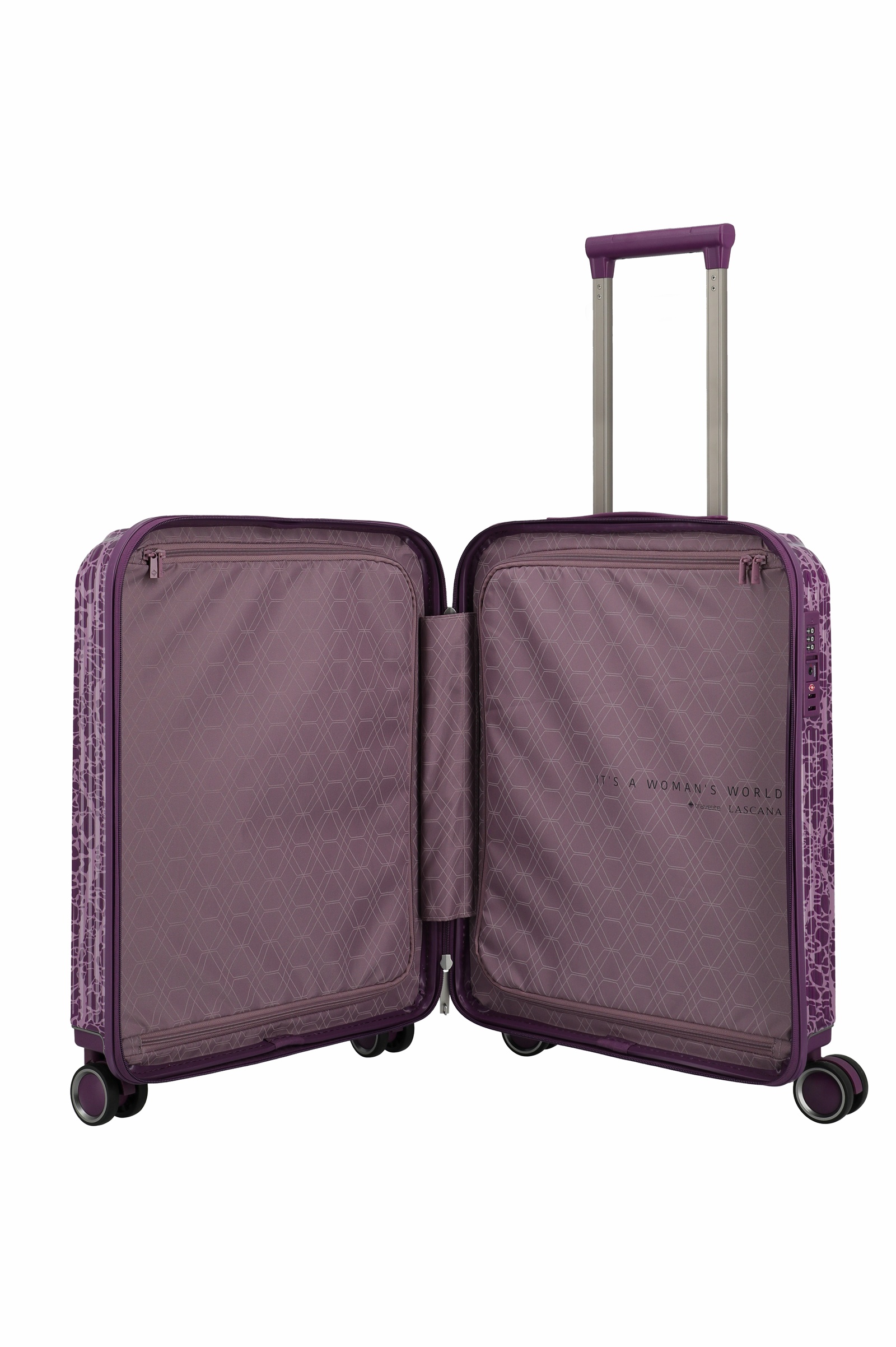 Travelite Lascana Edition ABS S 55 cm mit 4 Rollen Plum