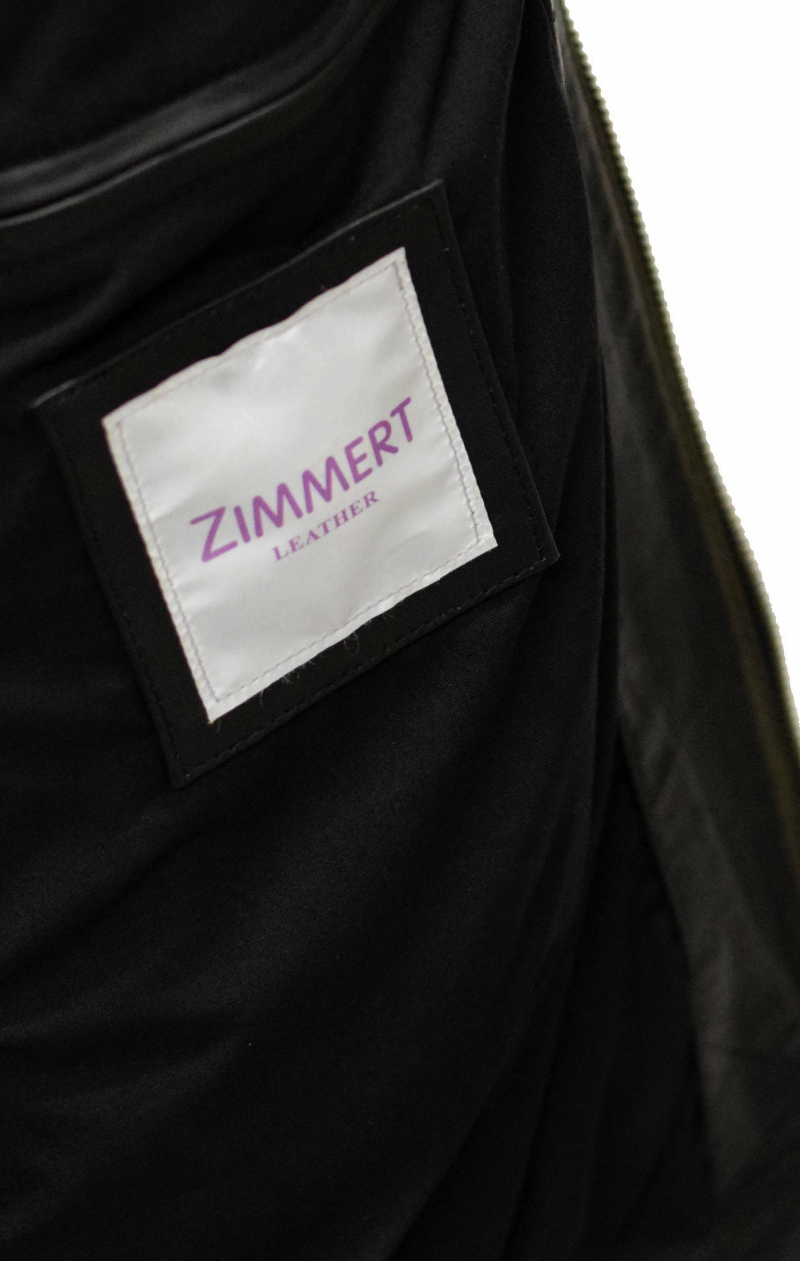 Herren Lederjacke Tomba gesteppt in washed Schwarzbraun