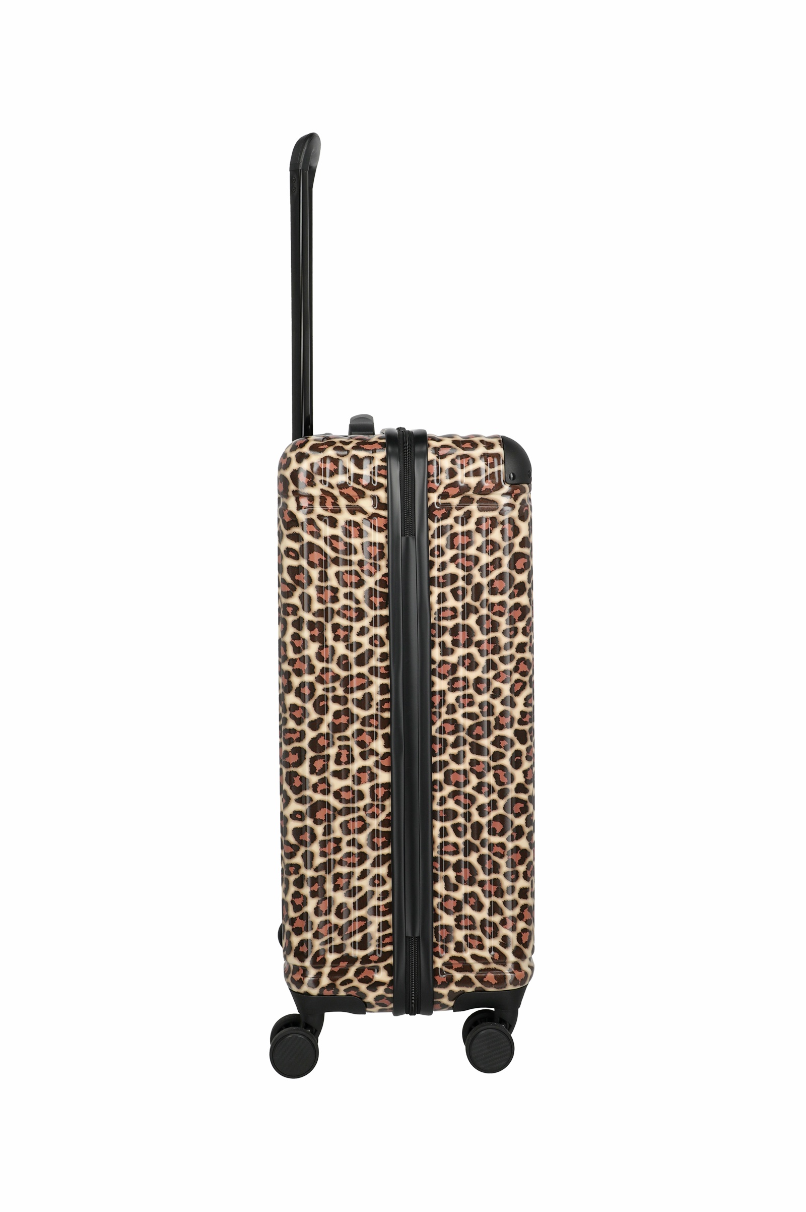 Travelite Trolley Cruise M 66 cm mit 4 Rollen Leopard