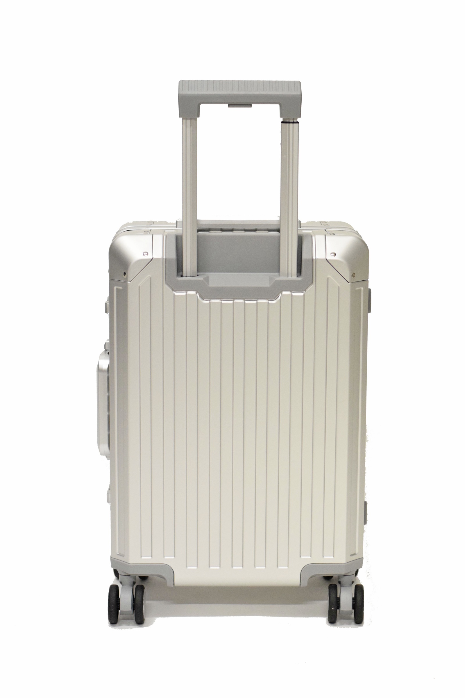 Zimmert Aluminium Koffer Trolley T-257 S 55 cm mit 4 Rollen